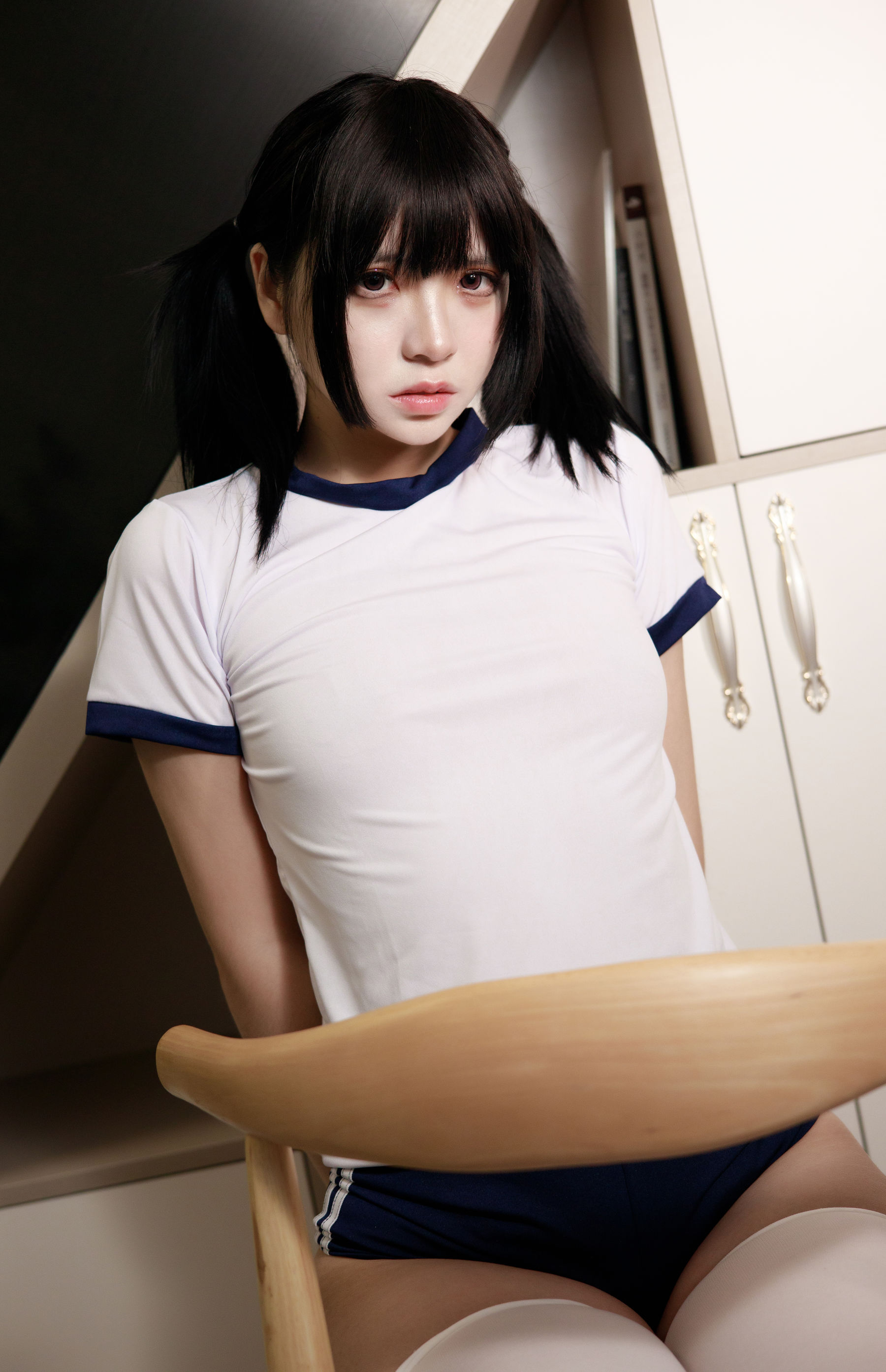 疯猫ss – 白色情人节福袋 体操服 Cosplay-第4张