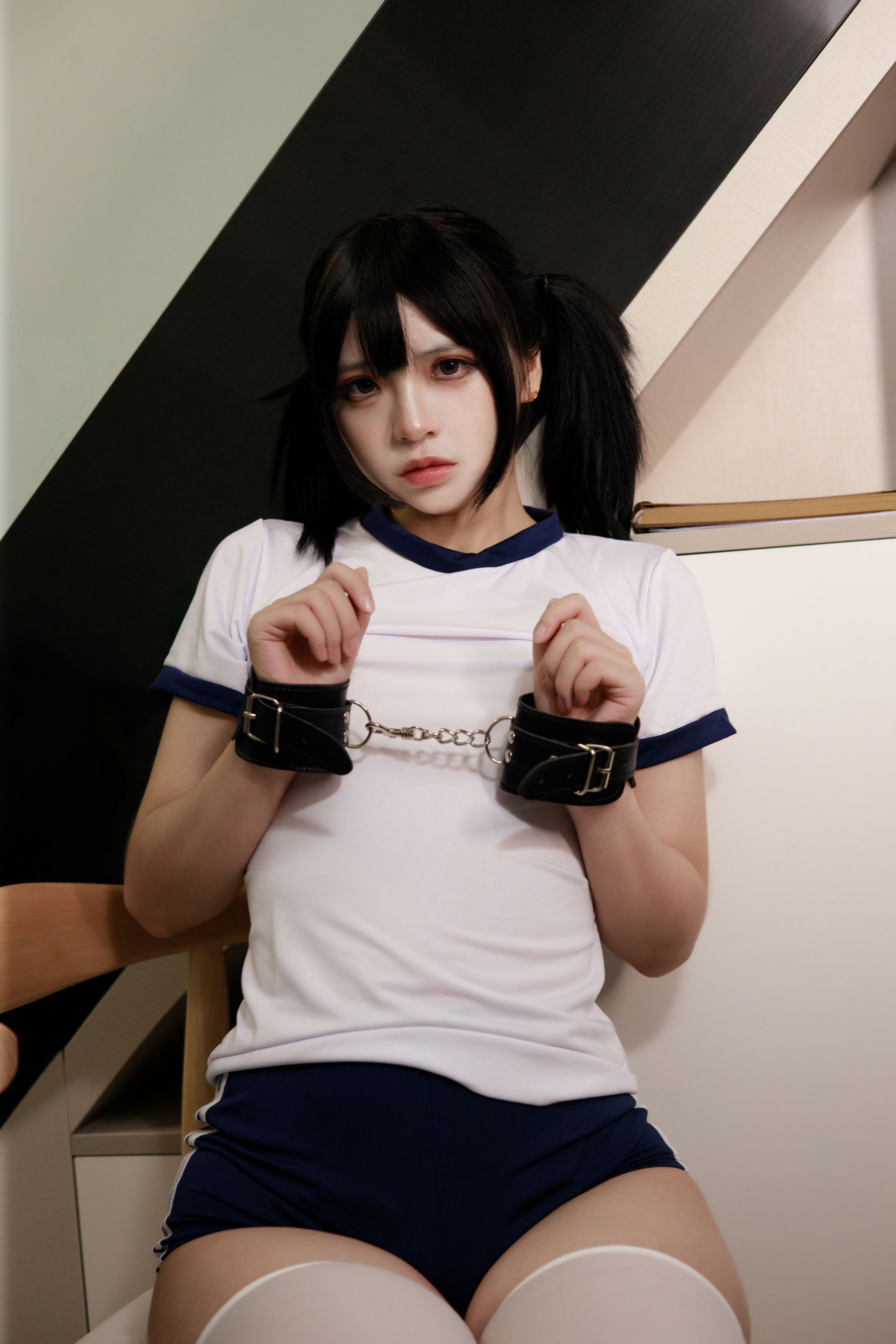 疯猫ss – 白色情人节福袋 体操服 Cosplay-第33张