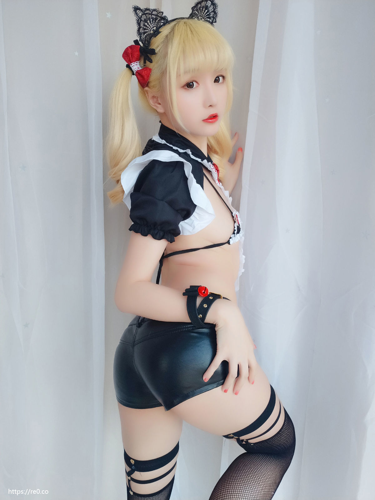 [萝莉COS] 星之迟迟 VOL.04 元气女仆包 Cosplay-第26张