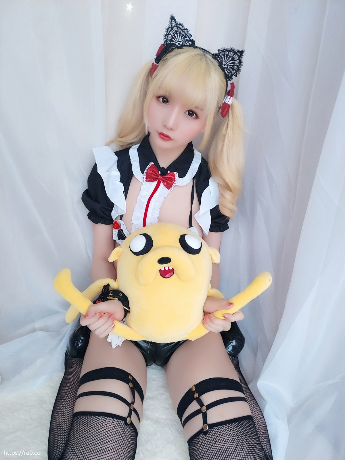 [萝莉COS] 星之迟迟 VOL.04 元气女仆包 Cosplay-第35张