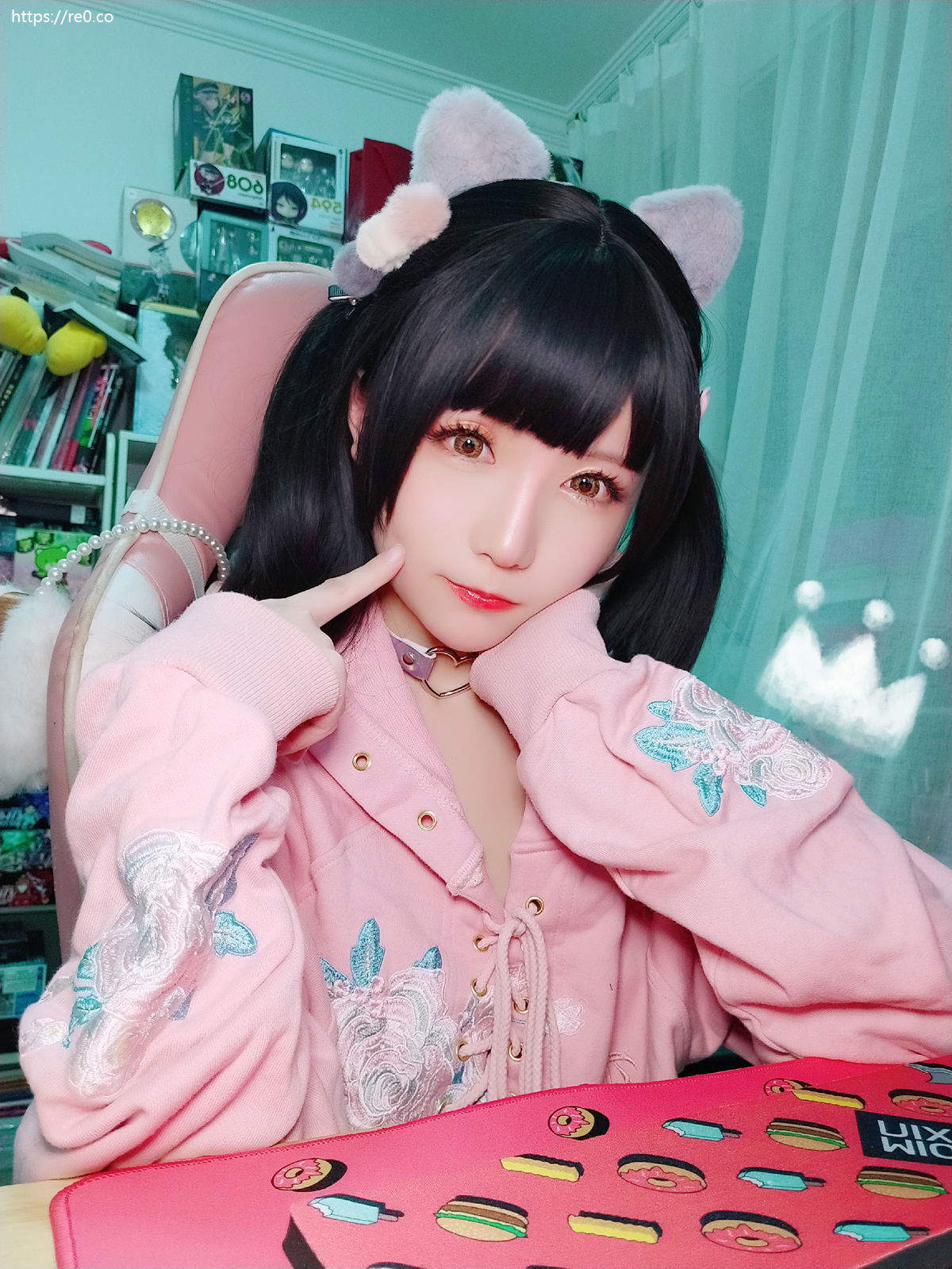 [萝莉COS] 星之迟迟 VOL.04 元气女仆包 Cosplay-第42张