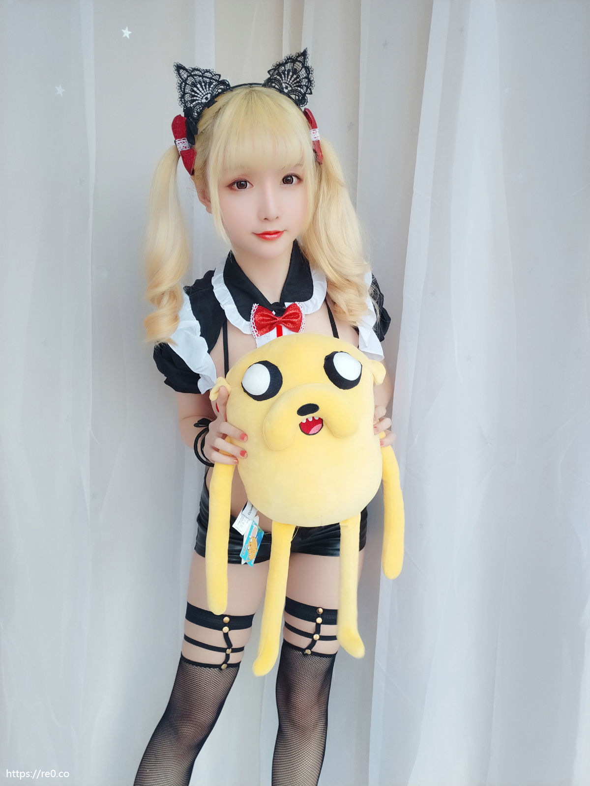 [萝莉COS] 星之迟迟 VOL.04 元气女仆包 Cosplay-第30张