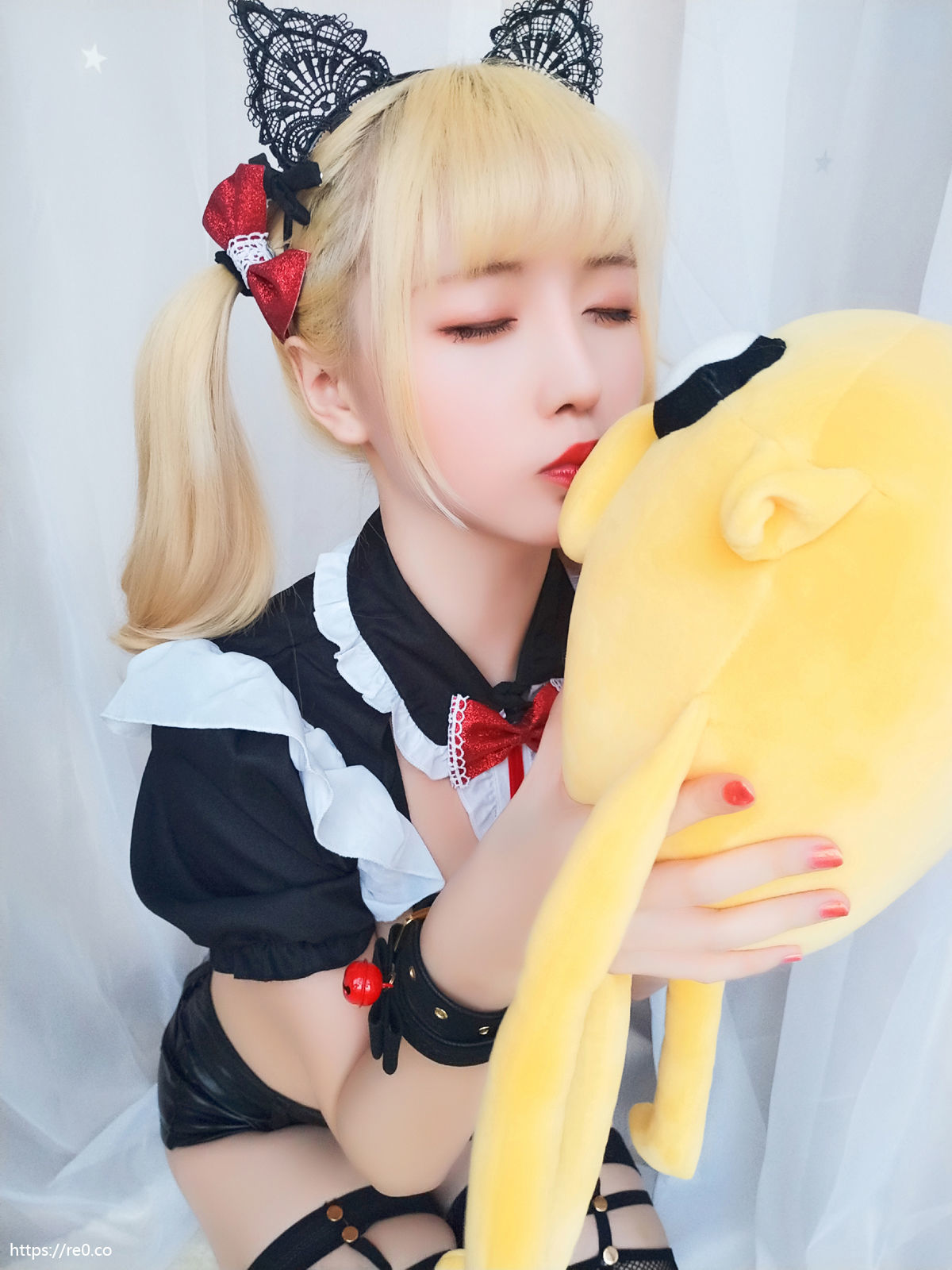 [萝莉COS] 星之迟迟 VOL.04 元气女仆包 Cosplay-第38张