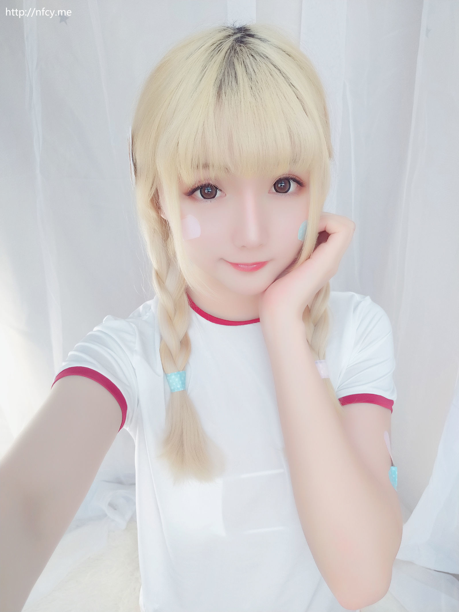 [萝莉COS] 星之迟迟 VOL.13 弱气学园包 Cosplay-第3张