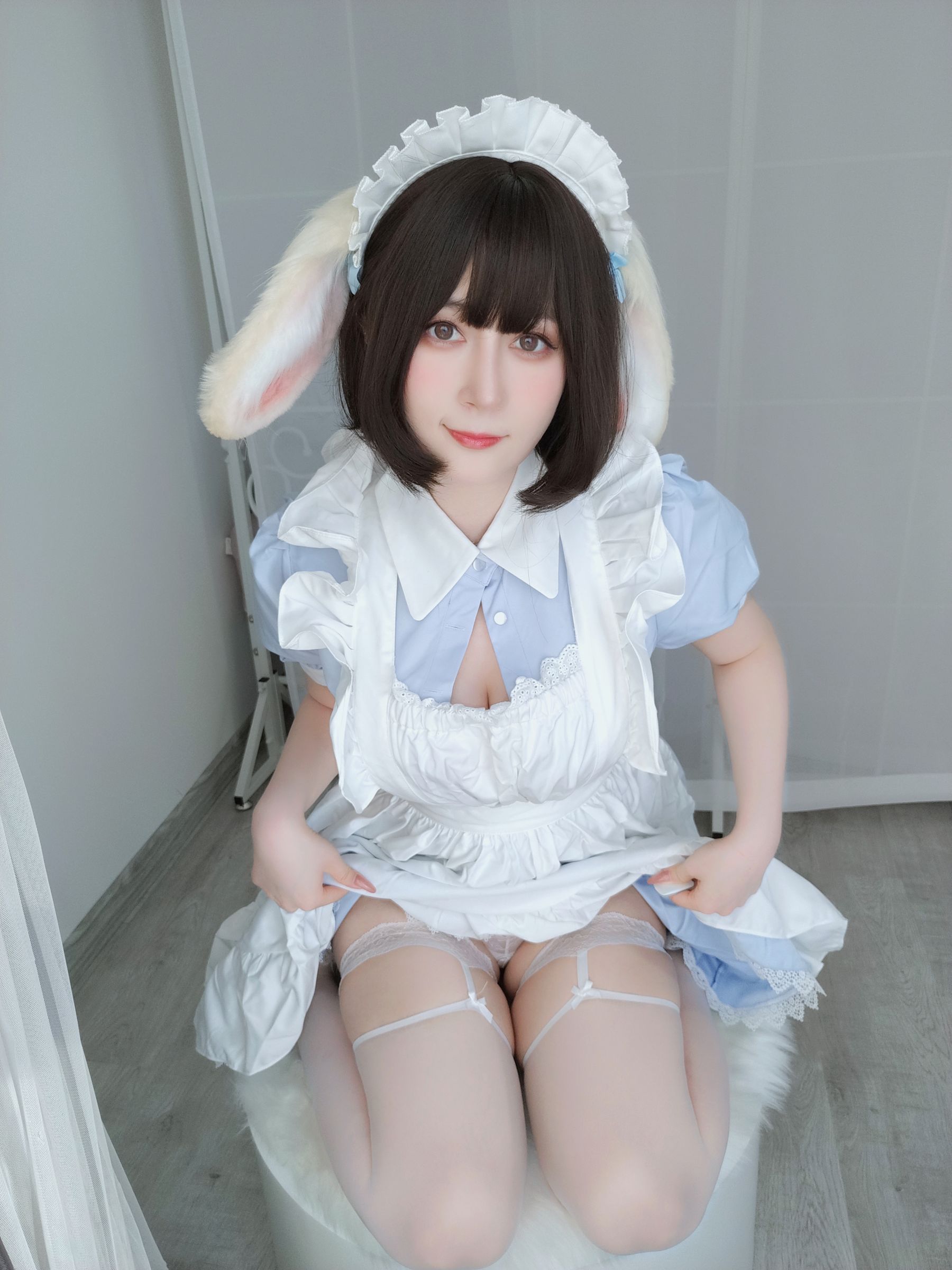 Coser小姐姐白银 – 兔女仆 Cosplay-第118张