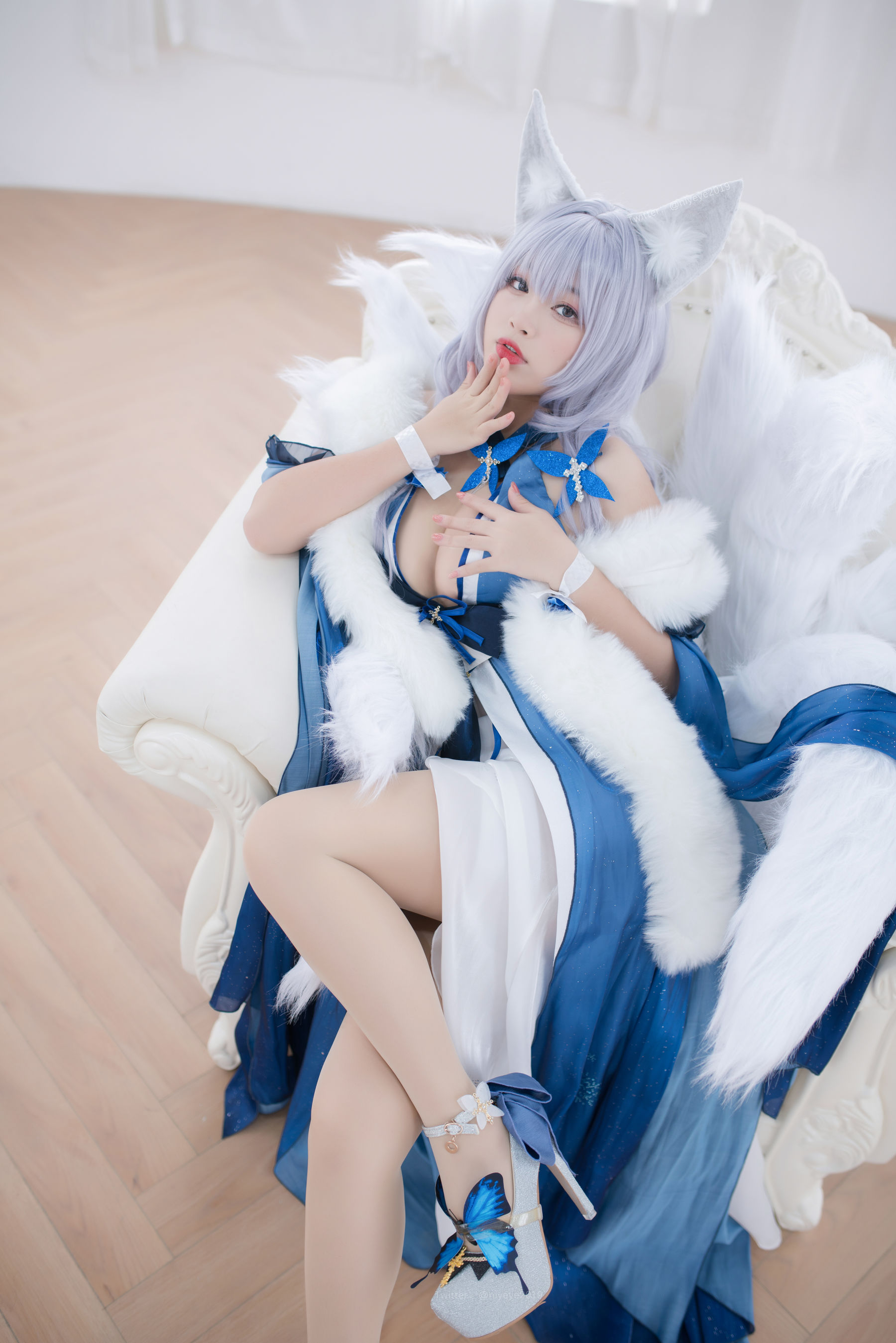 萌系小姐姐-白烨- – 信浓睡衣诱惑 Cosplay-第73张
