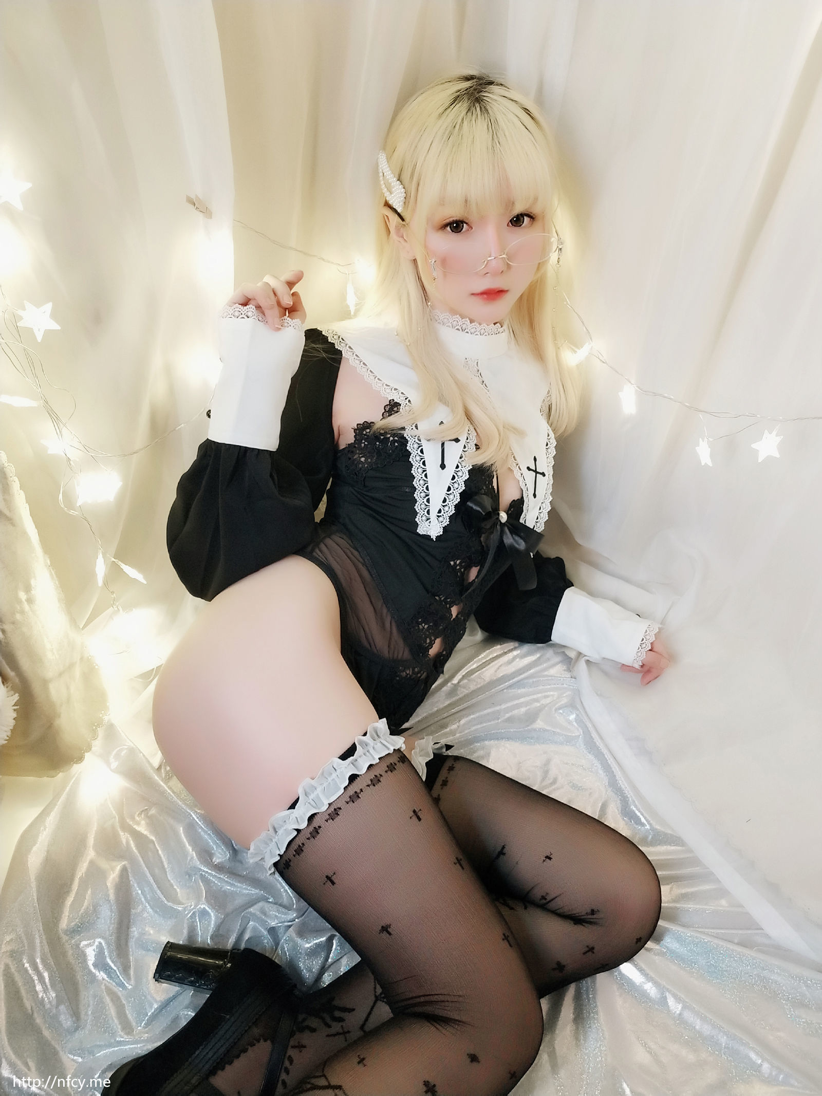 [萝莉COS] 星之迟迟 VOL.15 圣光修女包 Cosplay-第53张