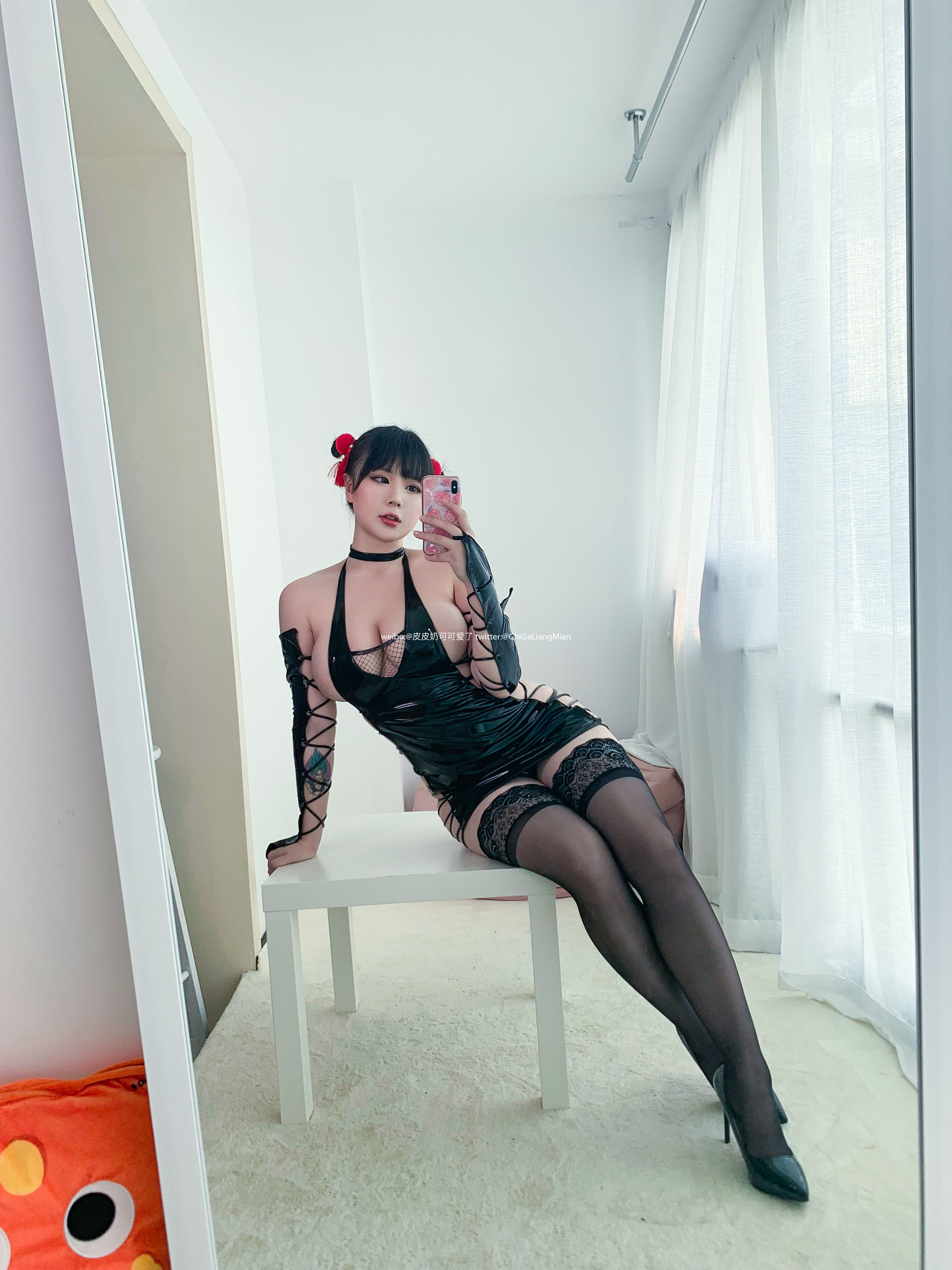 皮皮奶可可爱了啦 忍者皮衣 Cosplay-第44张