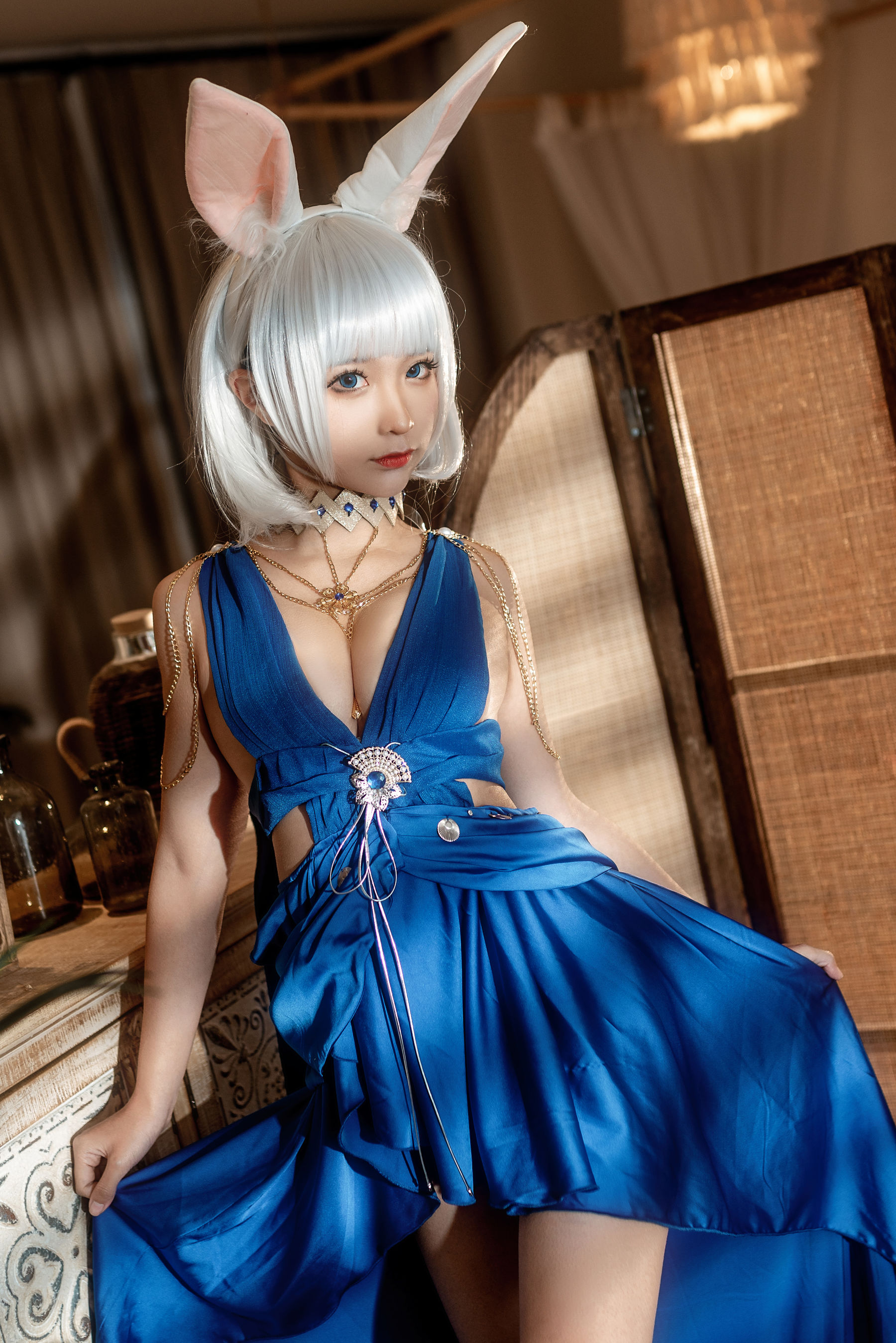 动漫博主蠢沫沫 – 碧蓝航线加贺 Cosplay-第37张