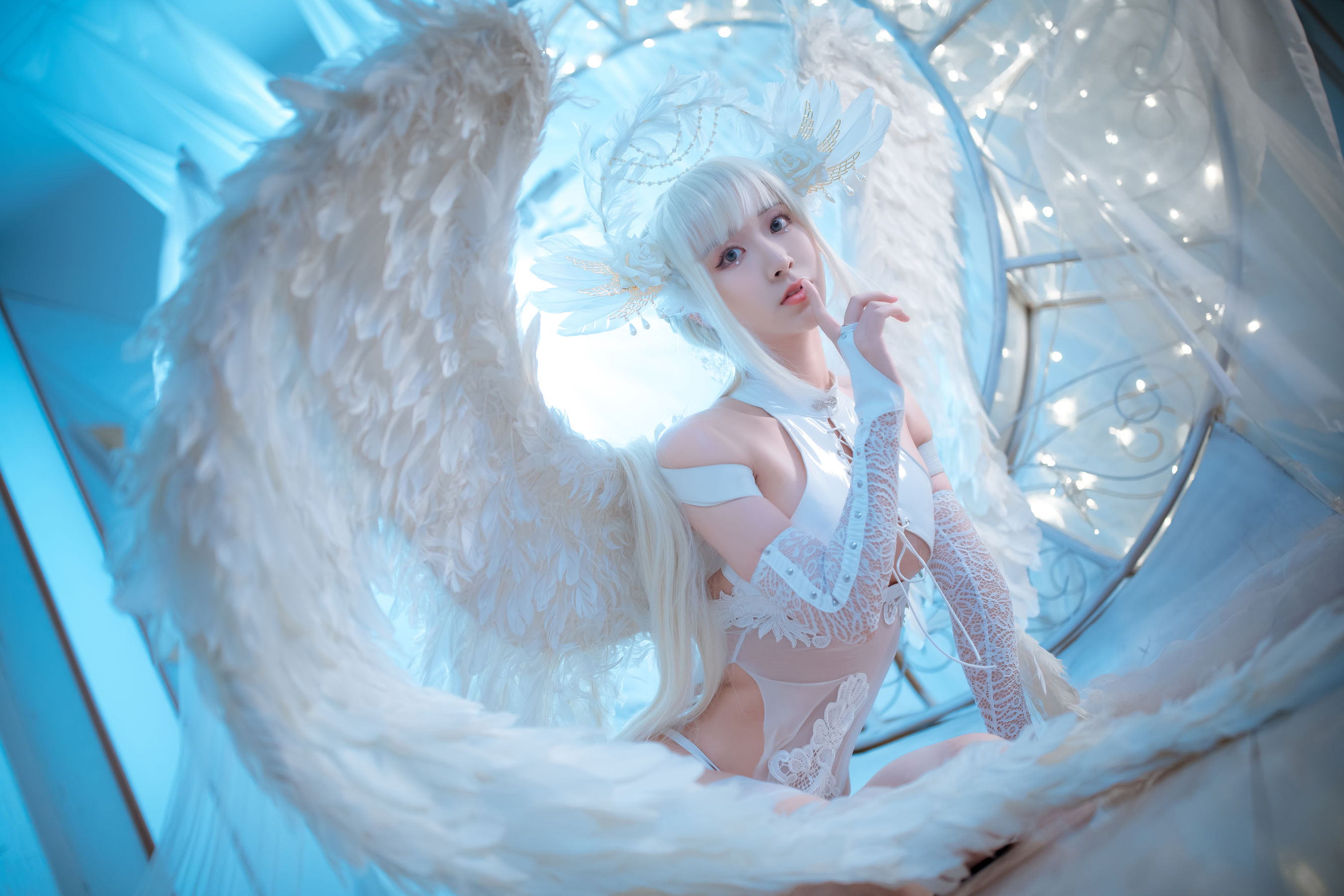 人气Coser黑川 – 天使 Cosplay-第3张