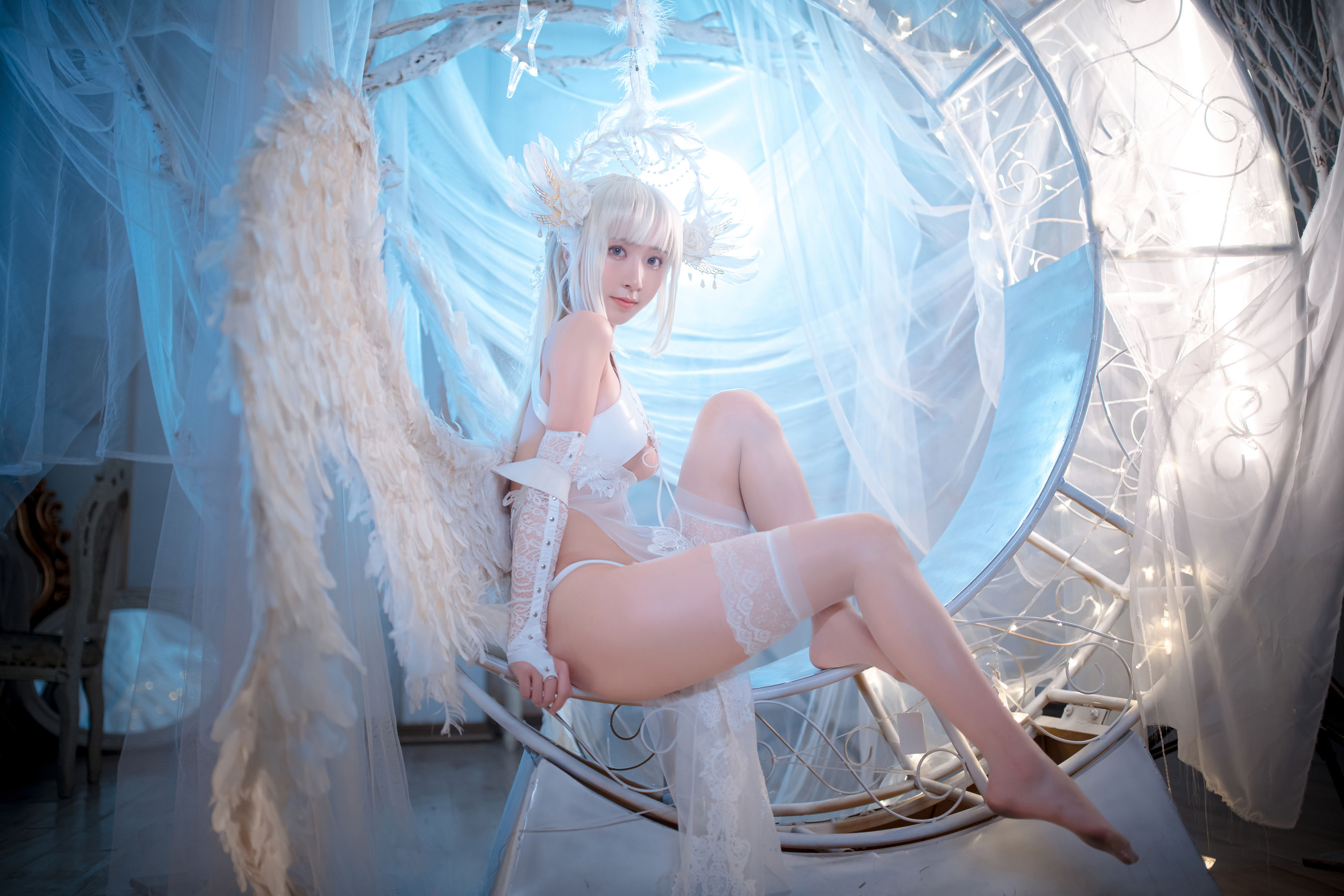 人气Coser黑川 – 天使 Cosplay-第4张