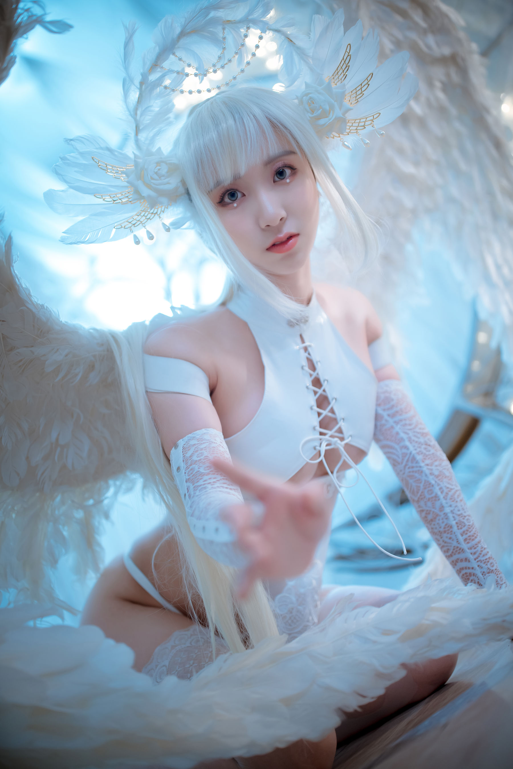 人气Coser黑川 – 天使 Cosplay-第6张