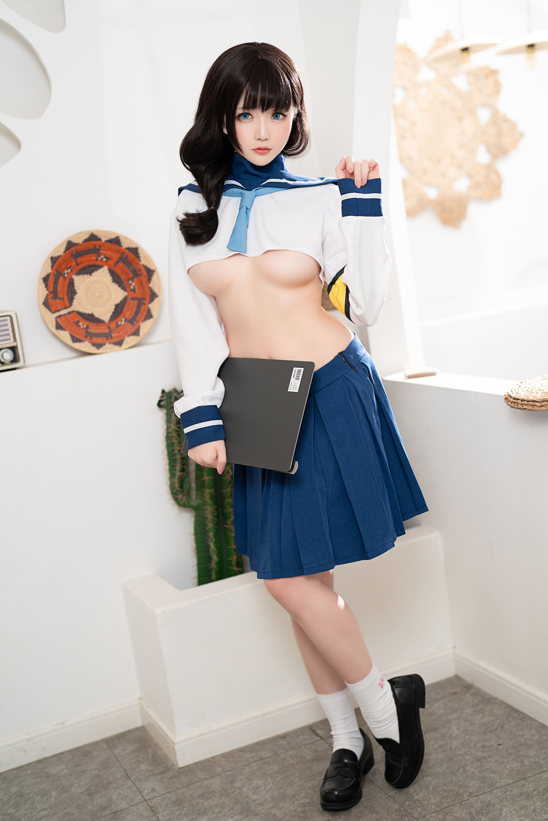 Coser小姐姐星之迟迟 – 风纪委员 Cosplay-第30张