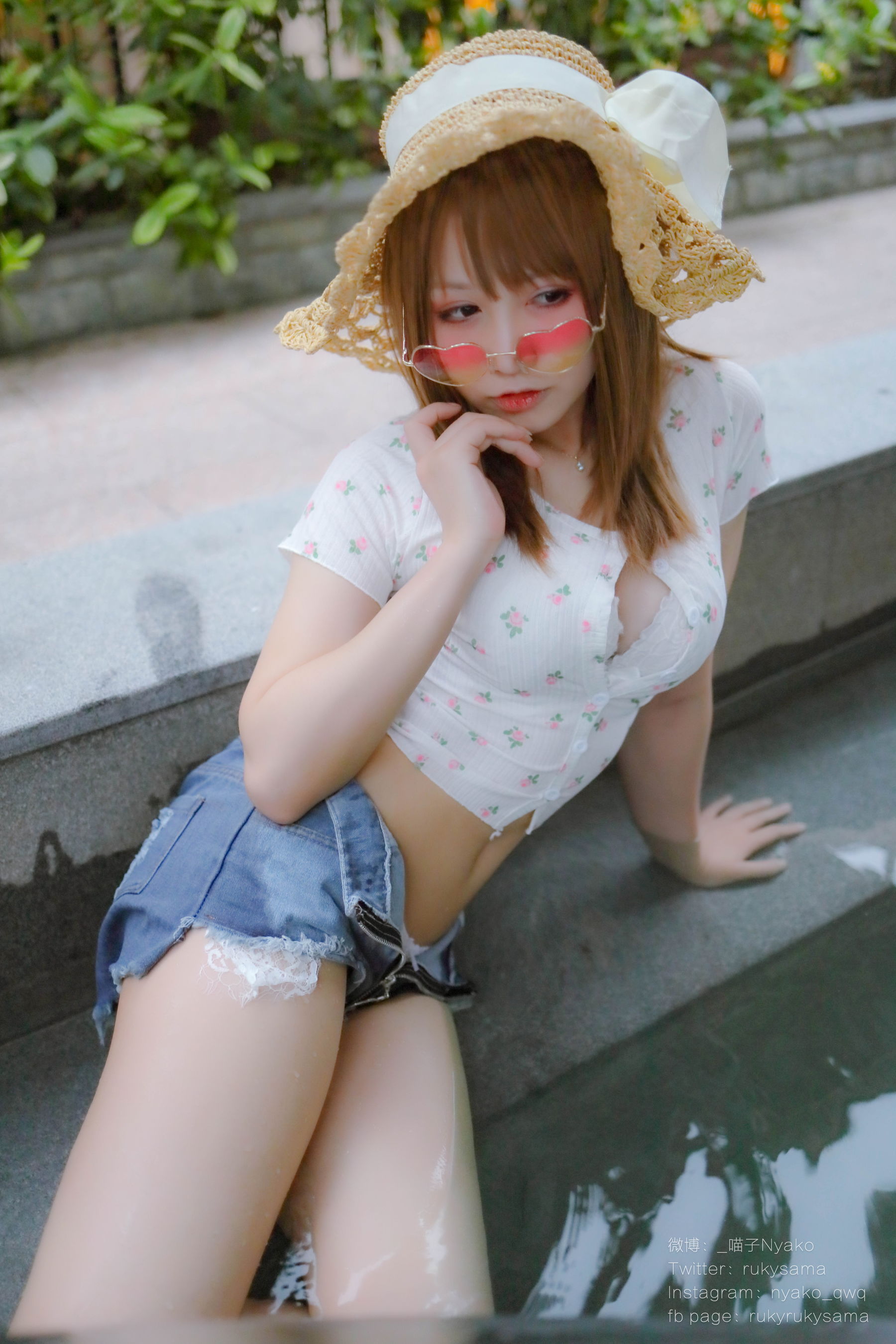 萌妹子Nyako喵子 – 温泉旅行 Cosplay-第57张