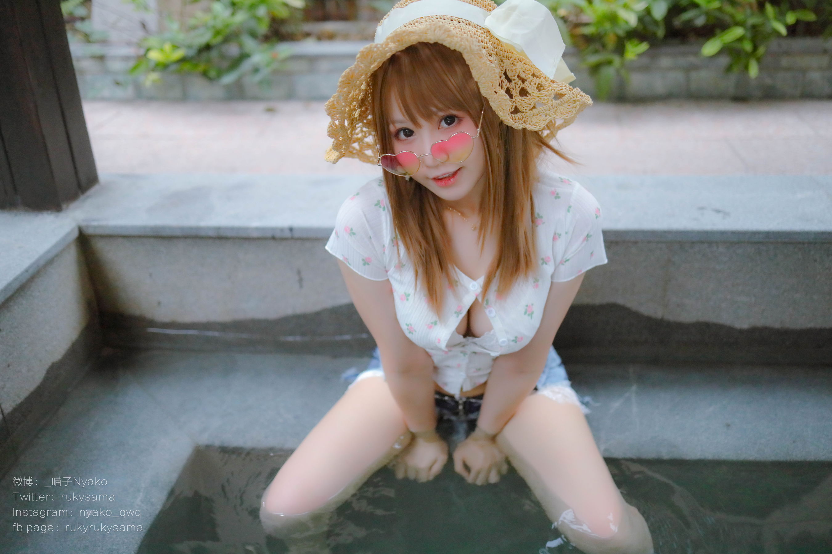 萌妹子Nyako喵子 – 温泉旅行 Cosplay-第52张