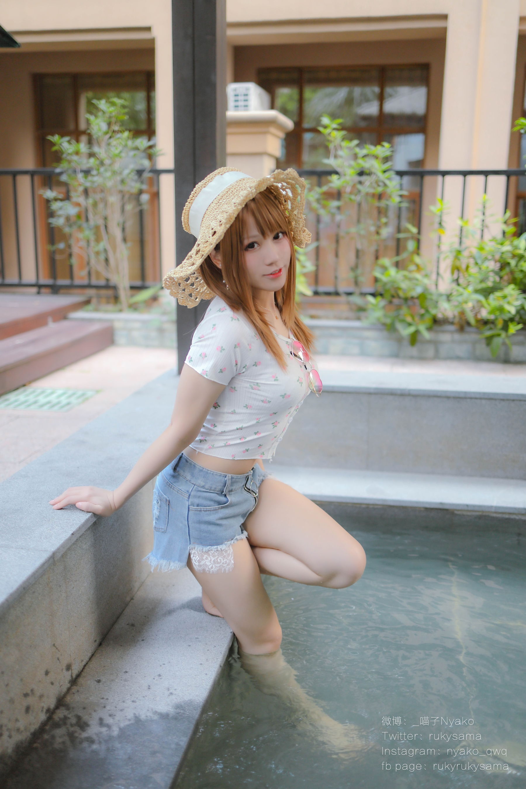 萌妹子Nyako喵子 – 温泉旅行 Cosplay-第72张