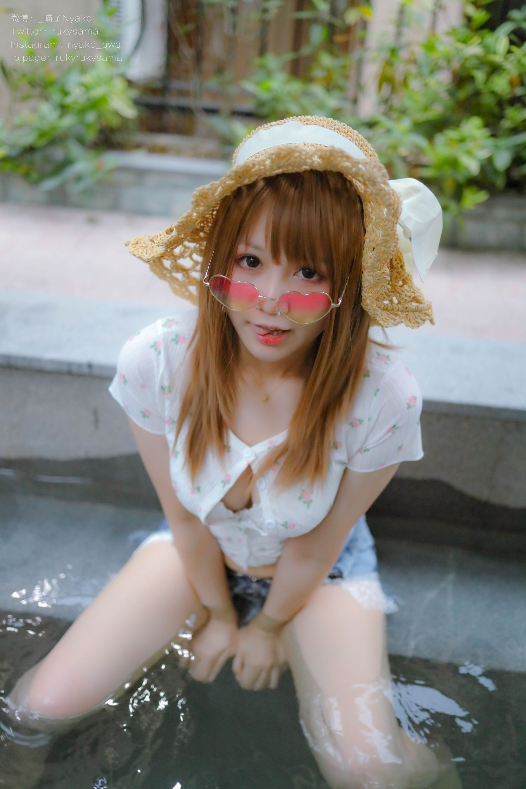 萌妹子Nyako喵子 – 温泉旅行 Cosplay-第51张