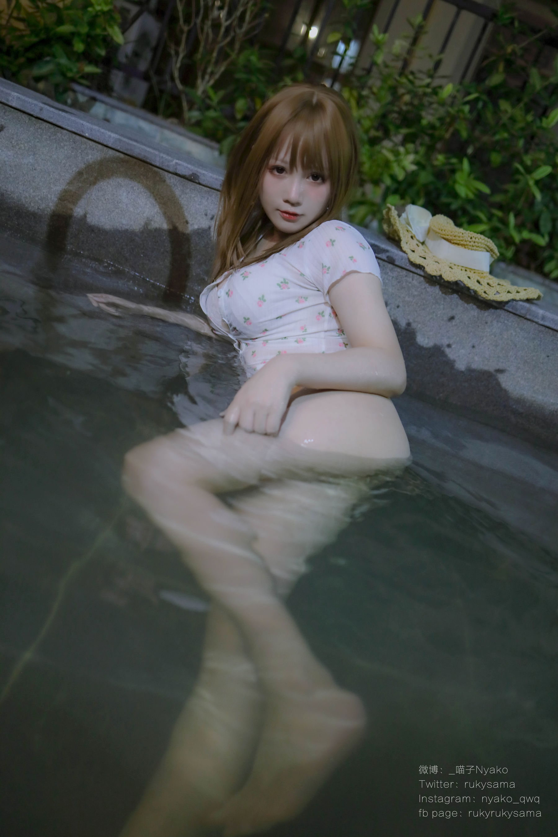 萌妹子Nyako喵子 – 温泉旅行 Cosplay-第59张