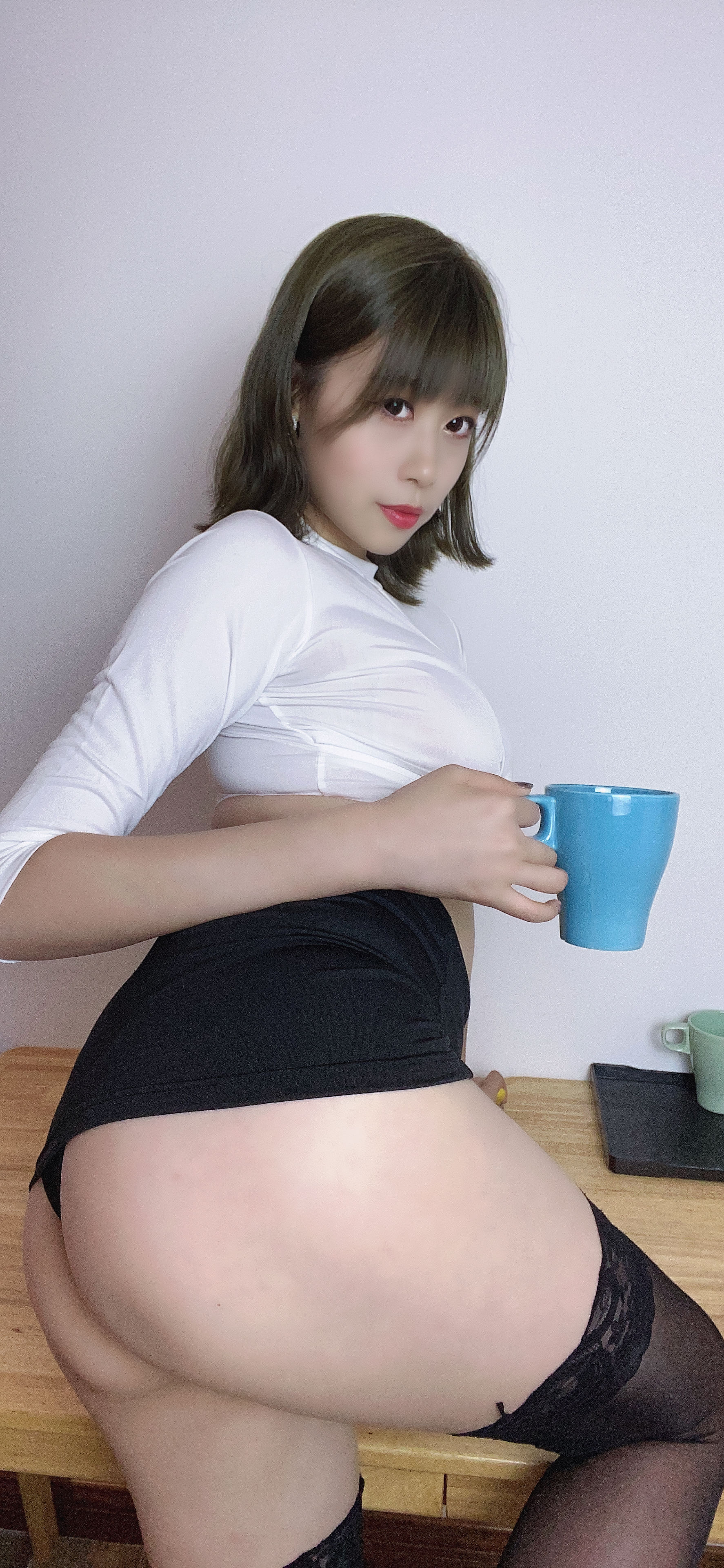 萌妹奈汐酱nice – 不务正业小秘书 Cosplay-第51张