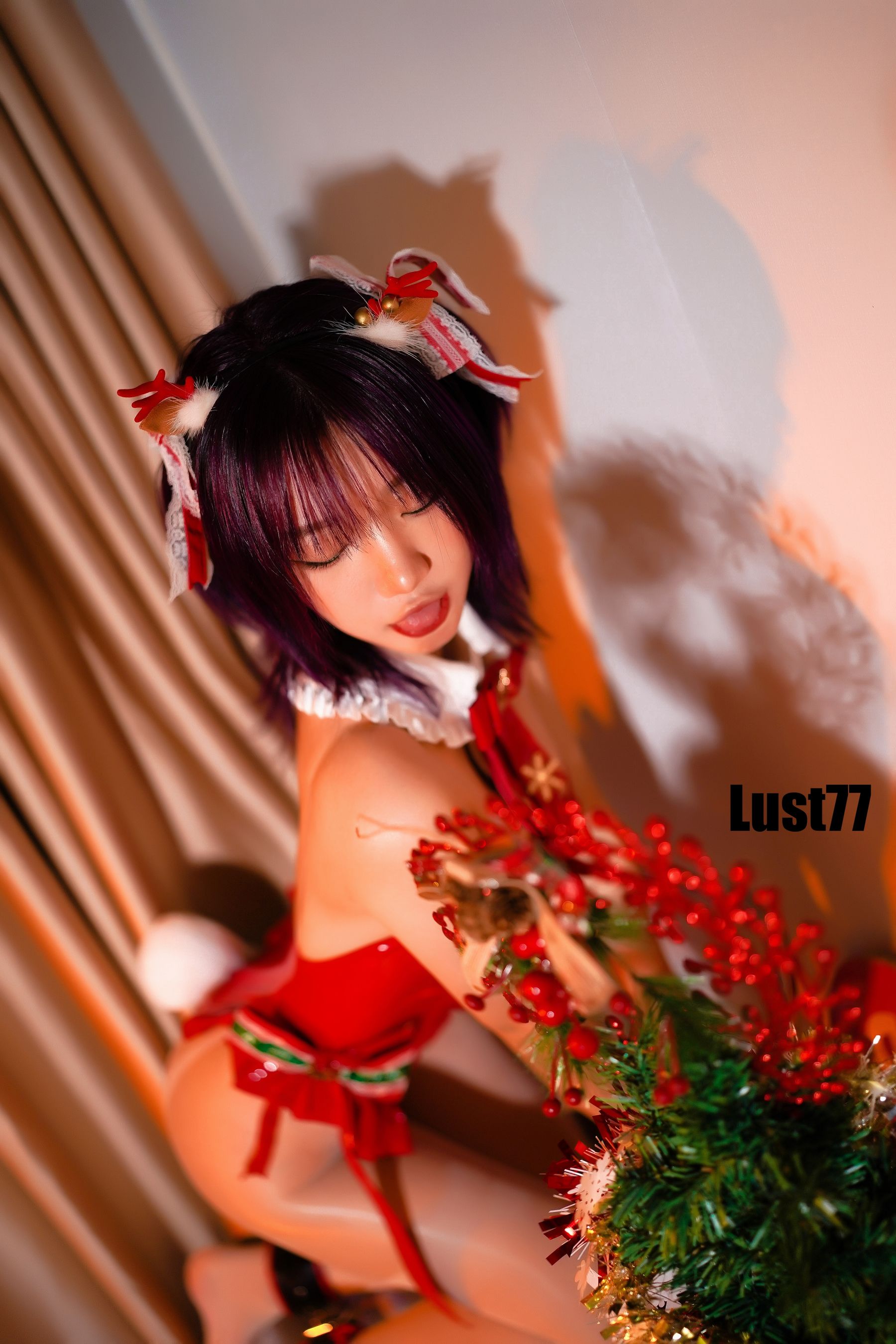 动漫博主柒柒要乖哦 – 2021圣诞2 Cosplay-第46张