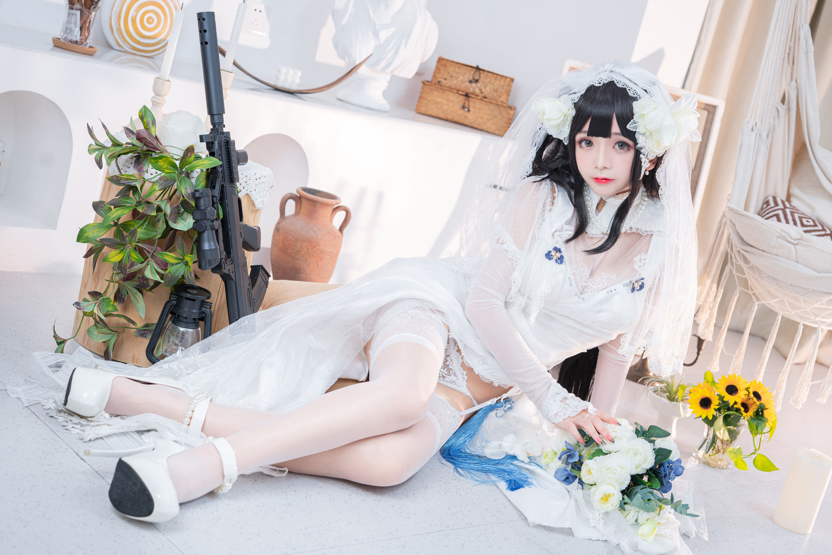 Cosplay日奈娇 – 95式婚纱 Cosplay-第25张