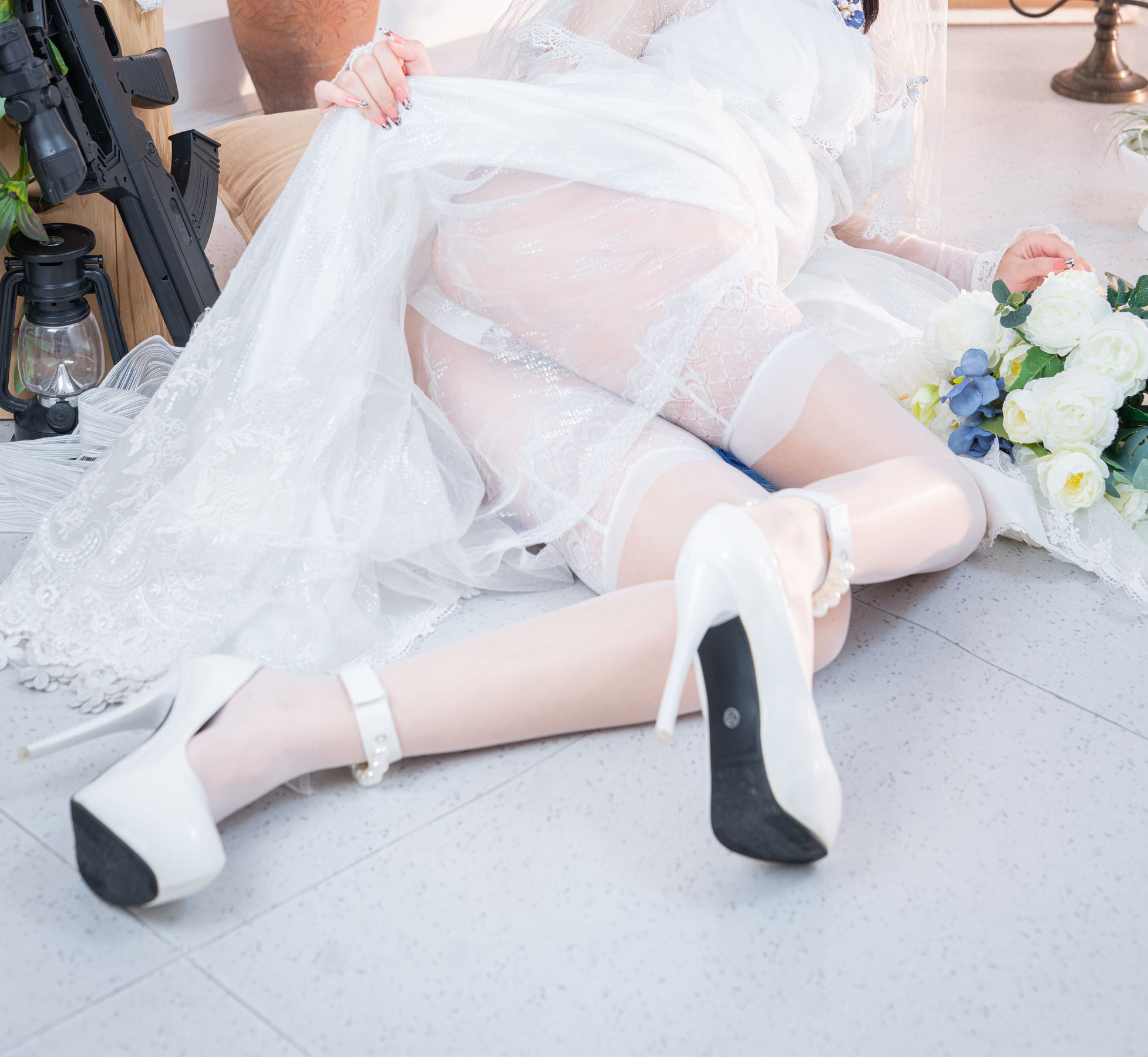 Cosplay日奈娇 – 95式婚纱 Cosplay-第24张