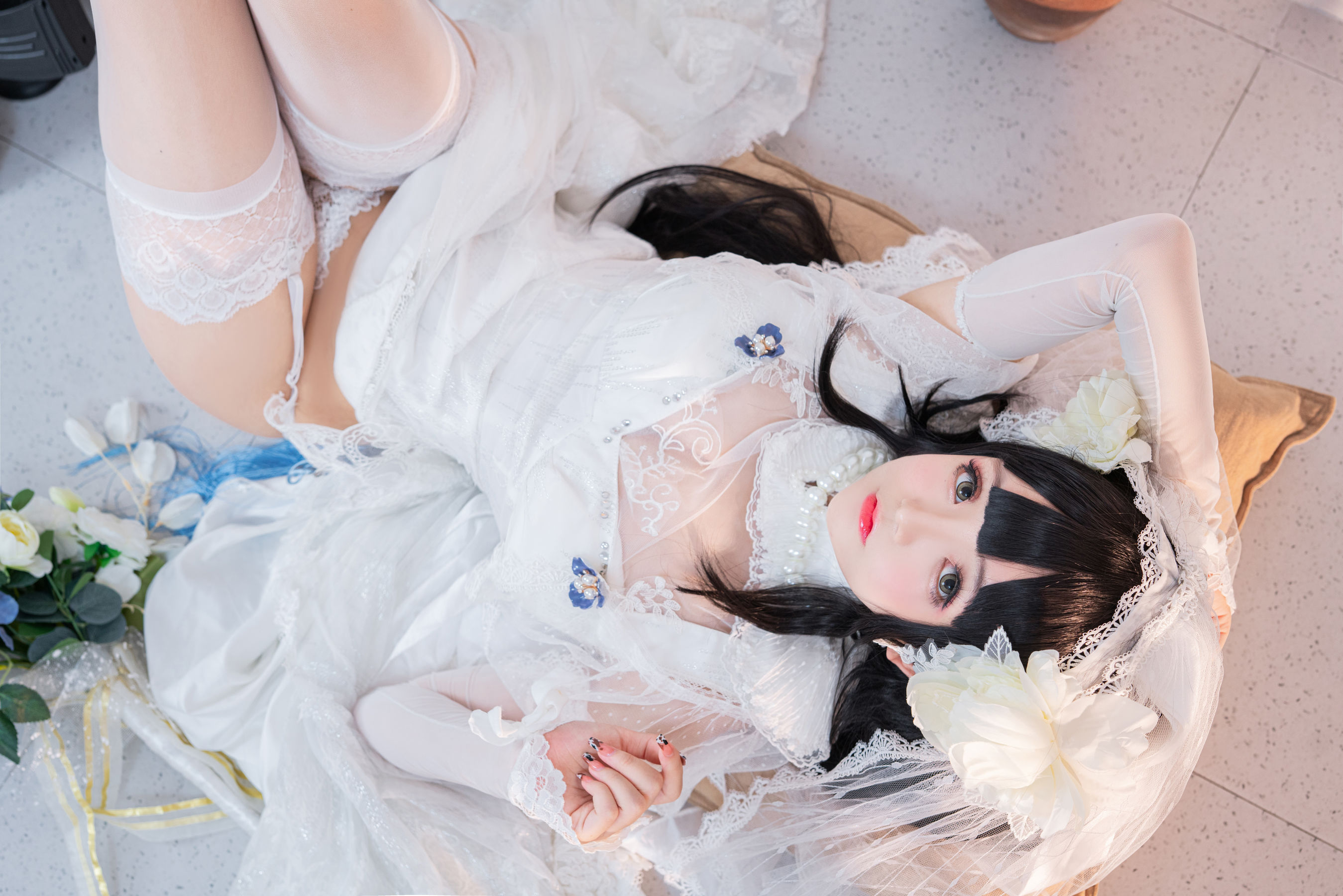 Cosplay日奈娇 – 95式婚纱 Cosplay-第34张