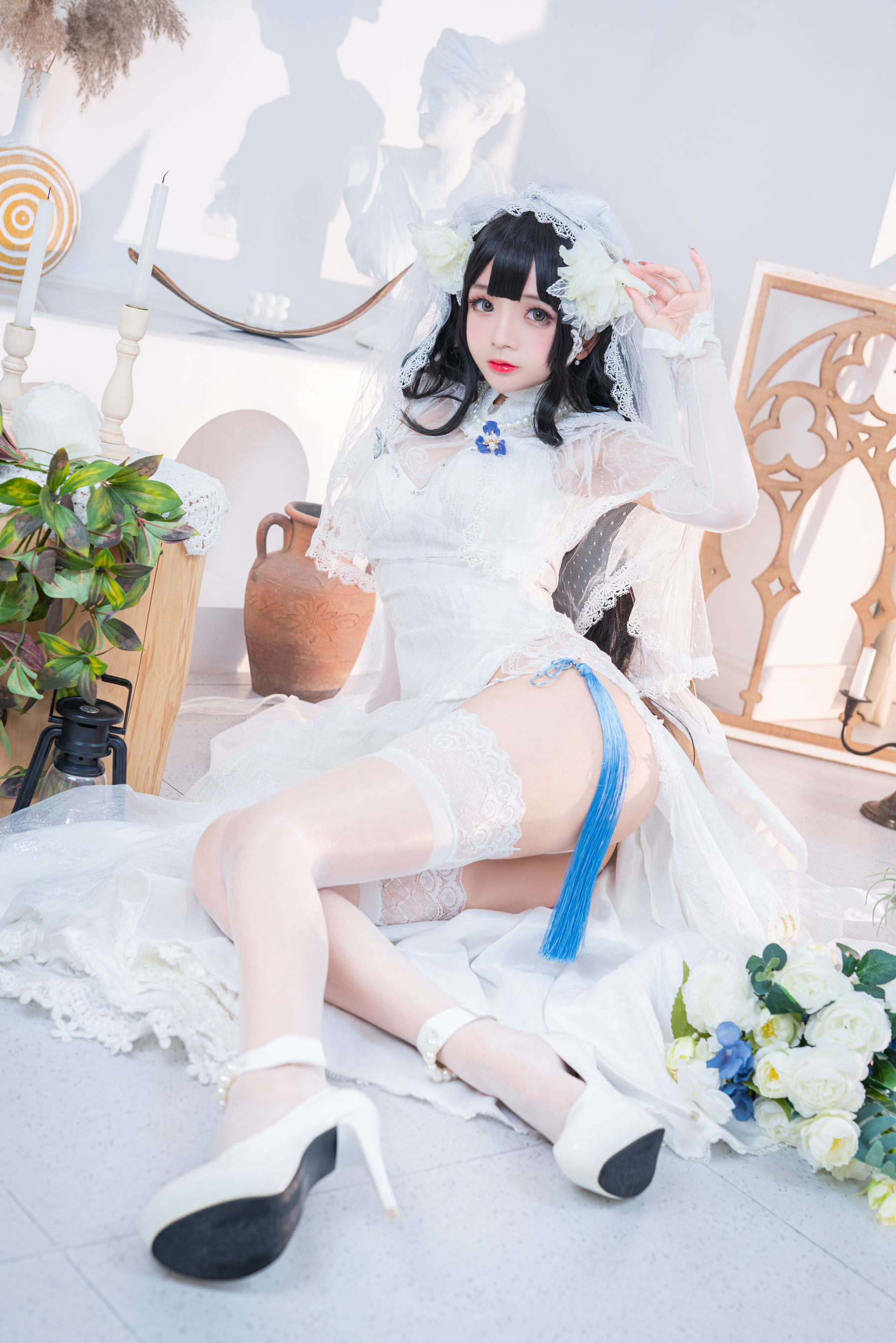 Cosplay日奈娇 – 95式婚纱 Cosplay-第46张