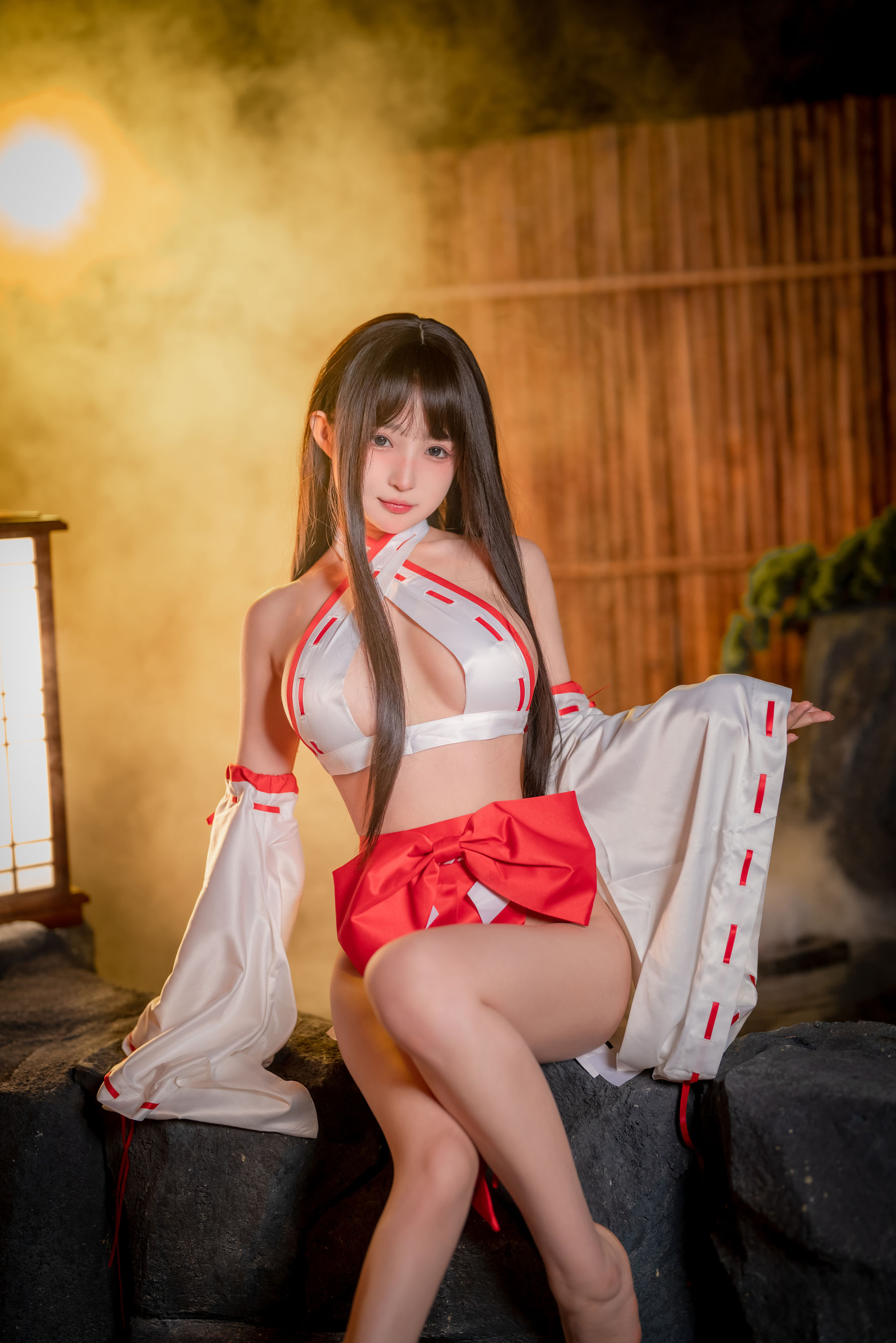 桜井宁宁 – 纯洁巫女 Cosplay-第59张
