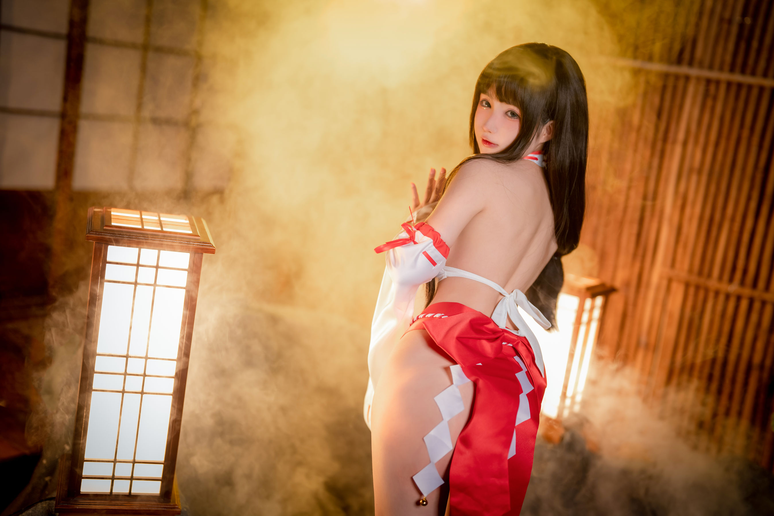 桜井宁宁 – 纯洁巫女 Cosplay-第41张