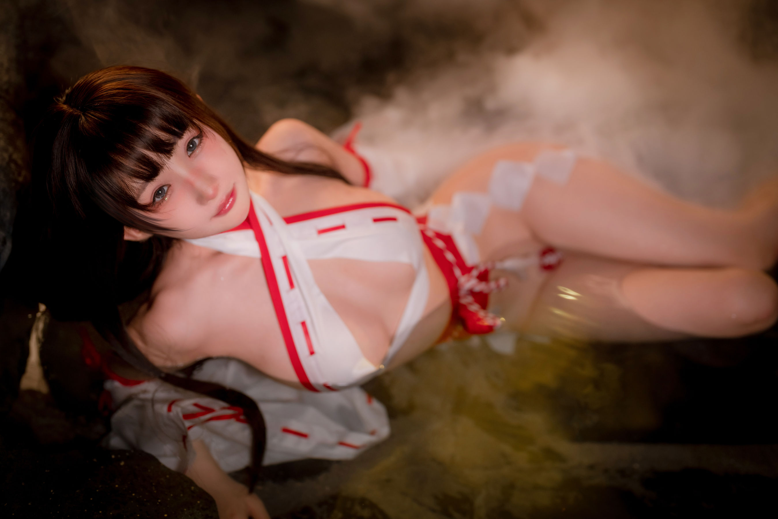 桜井宁宁 – 纯洁巫女 Cosplay-第20张