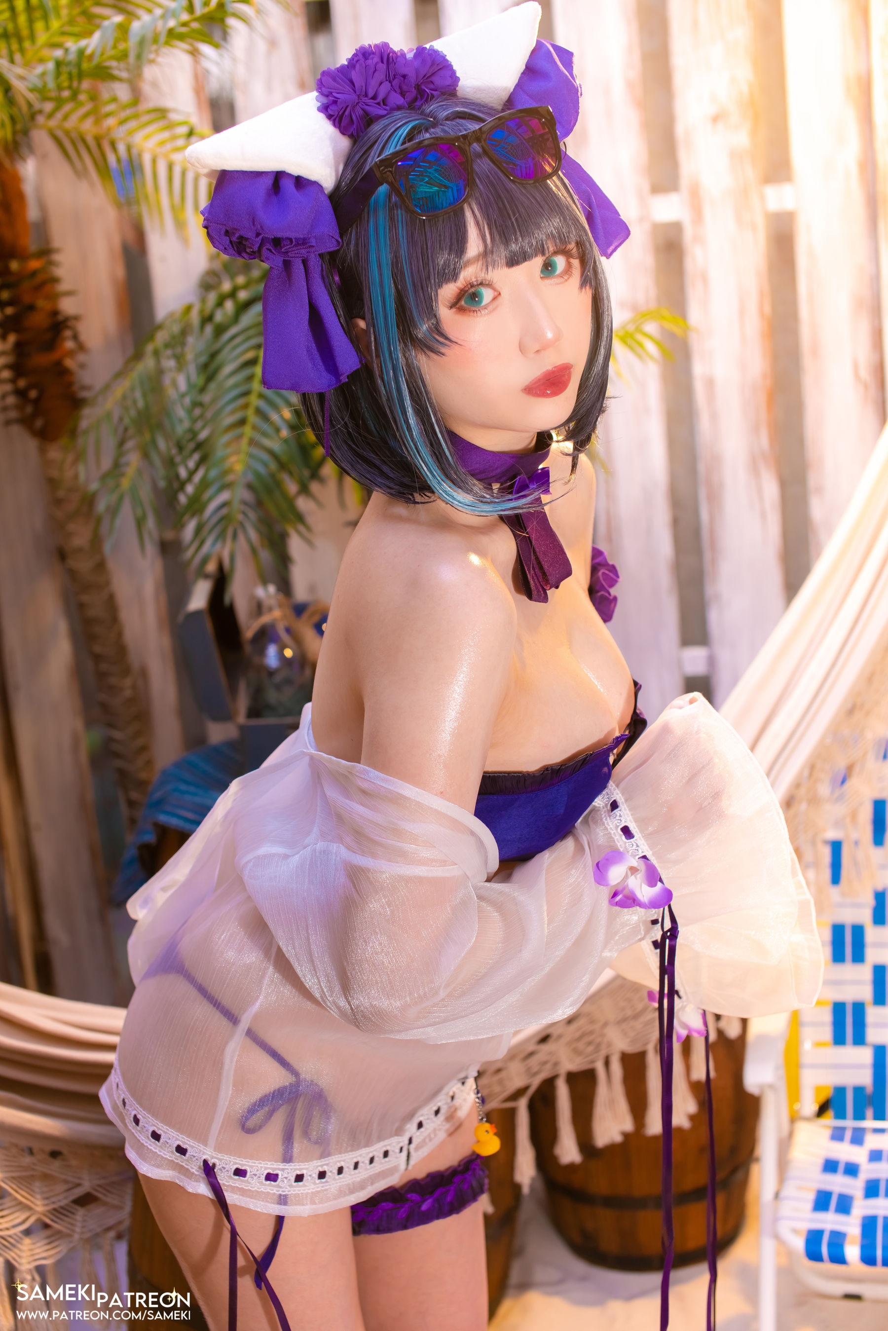 Sameki – 柴郡 泳装 Cosplay-第34张