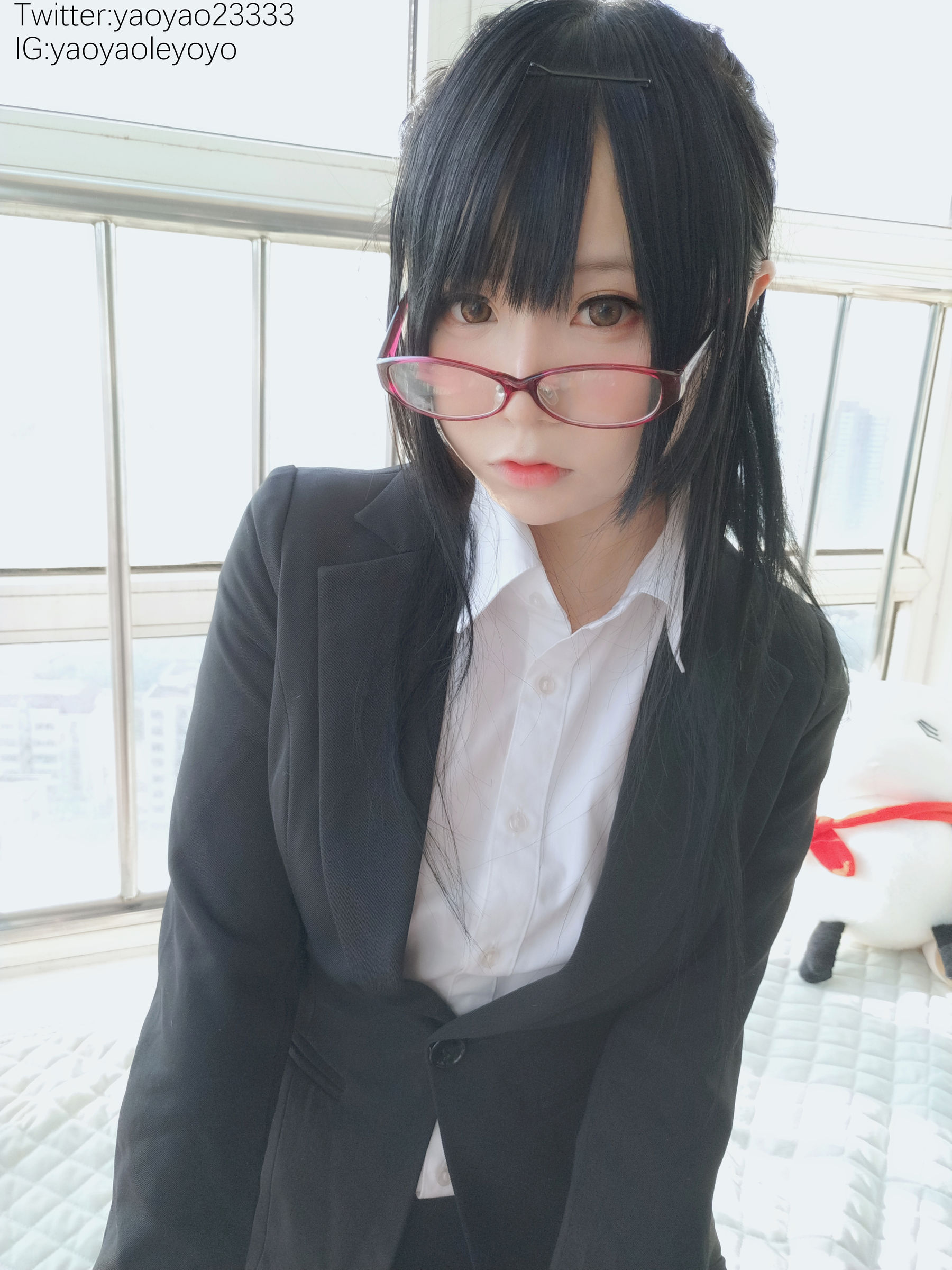 萌妹子Coser摇摇乐yoyo – 补习老师 Cosplay-第100张