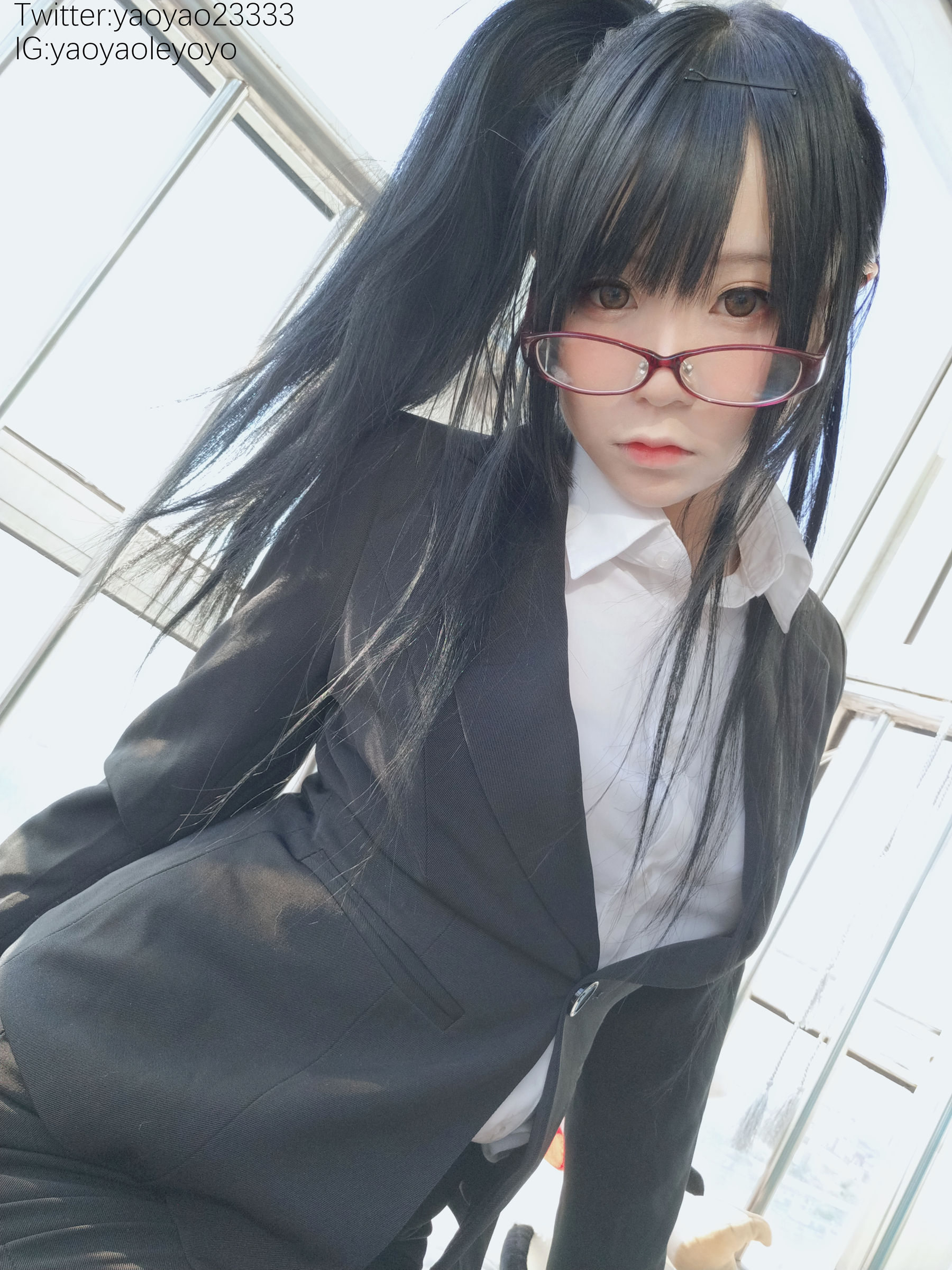 萌妹子Coser摇摇乐yoyo – 补习老师 Cosplay-第41张