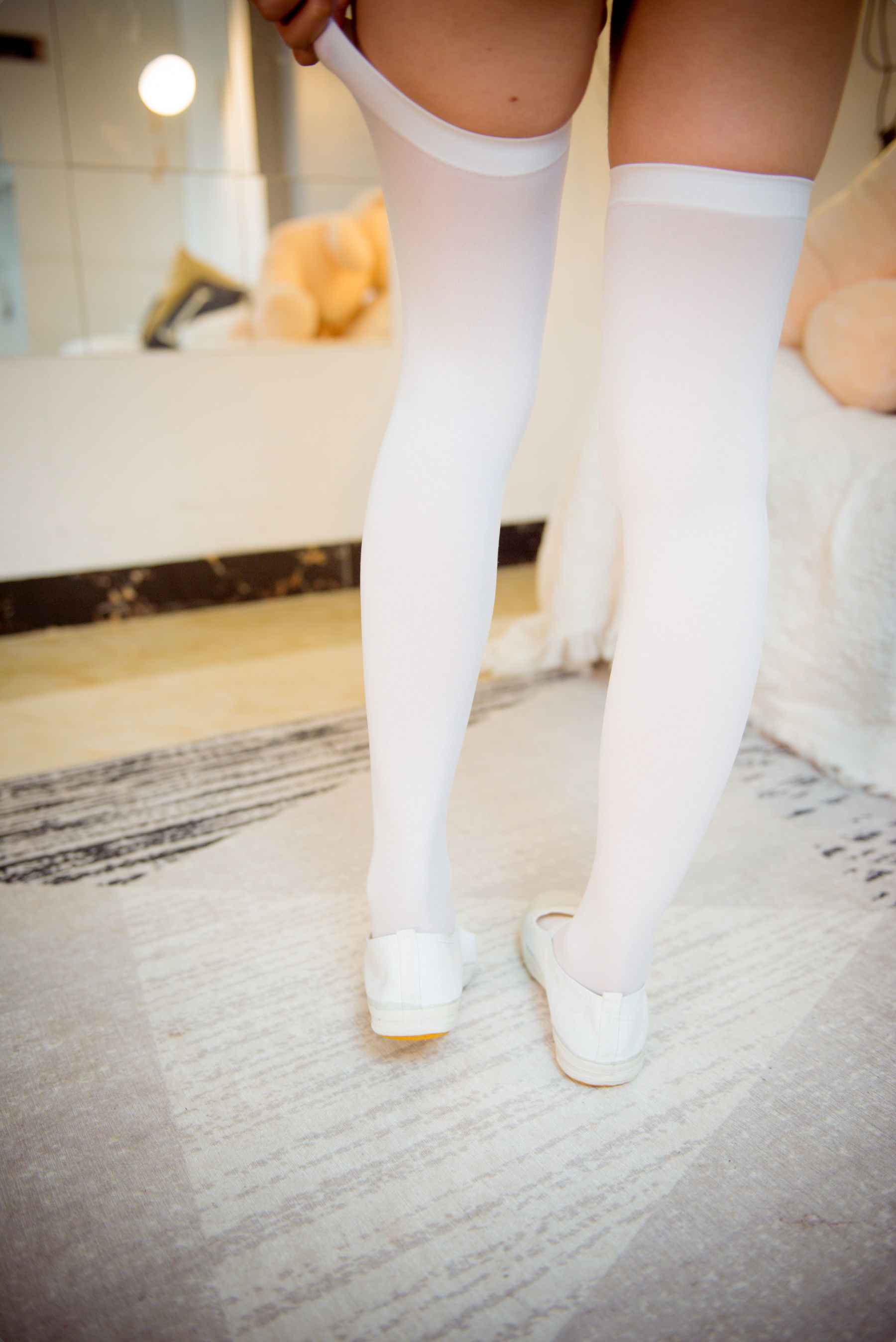 尤物清水由乃 体操服白丝 Cosplay-第81张