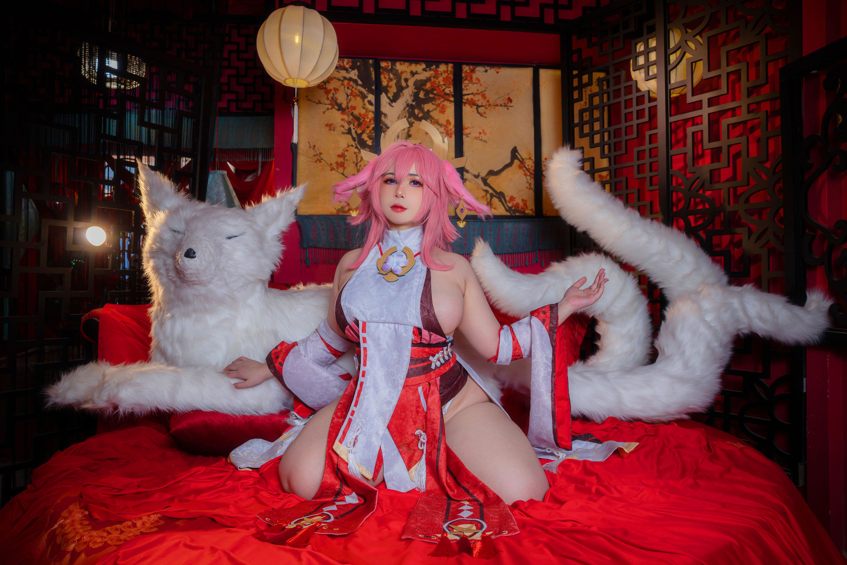 Uy Uy – Yae Miko Cosplay-第45张