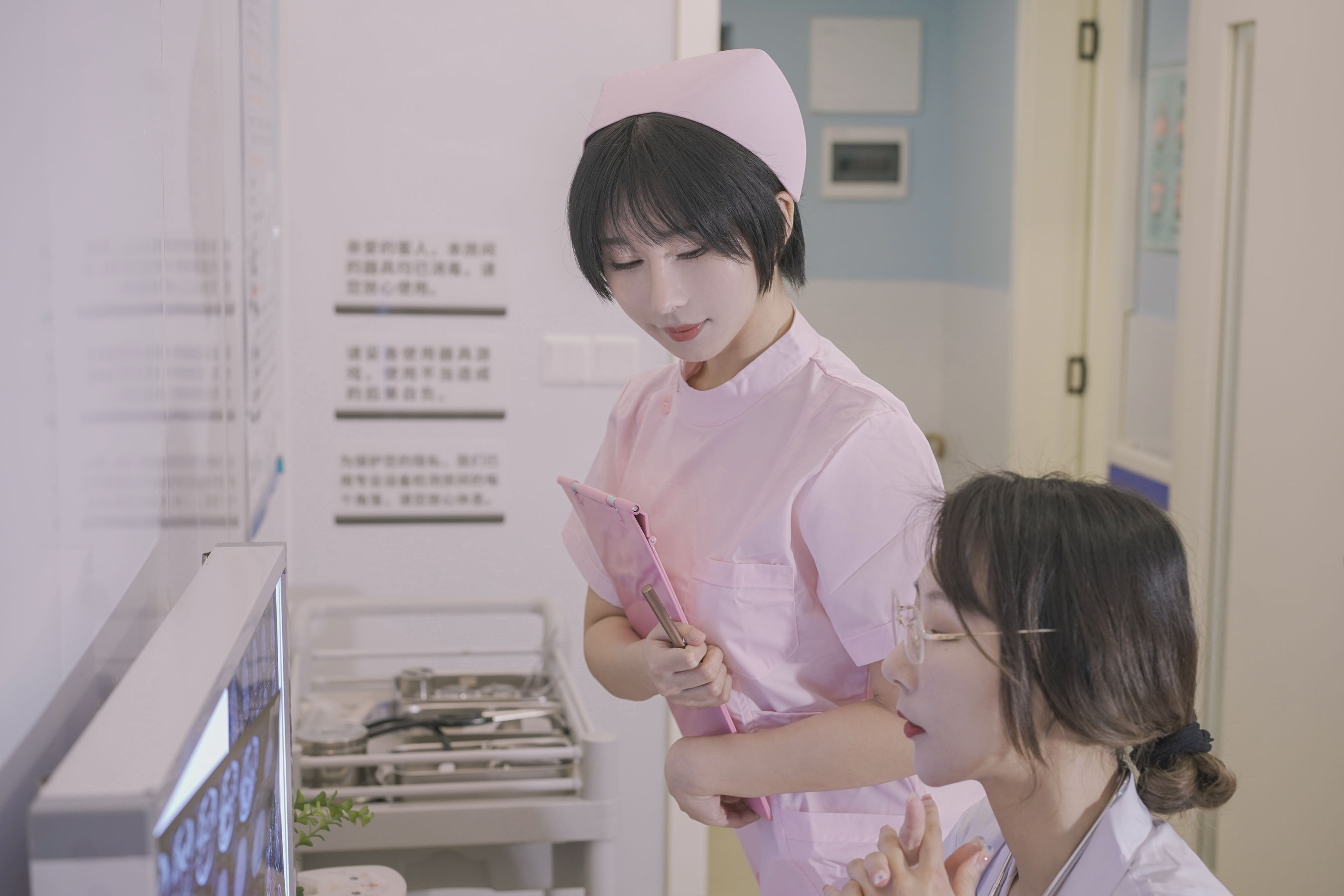 云溪溪奶桃桃 N47医护 Cosplay-第80张