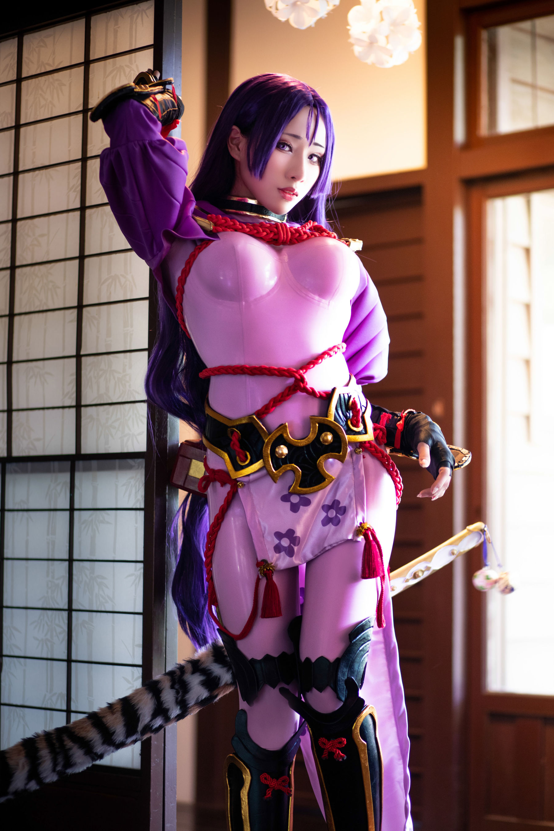 雨波_HaneAme 源赖光 Cosplay-第134张