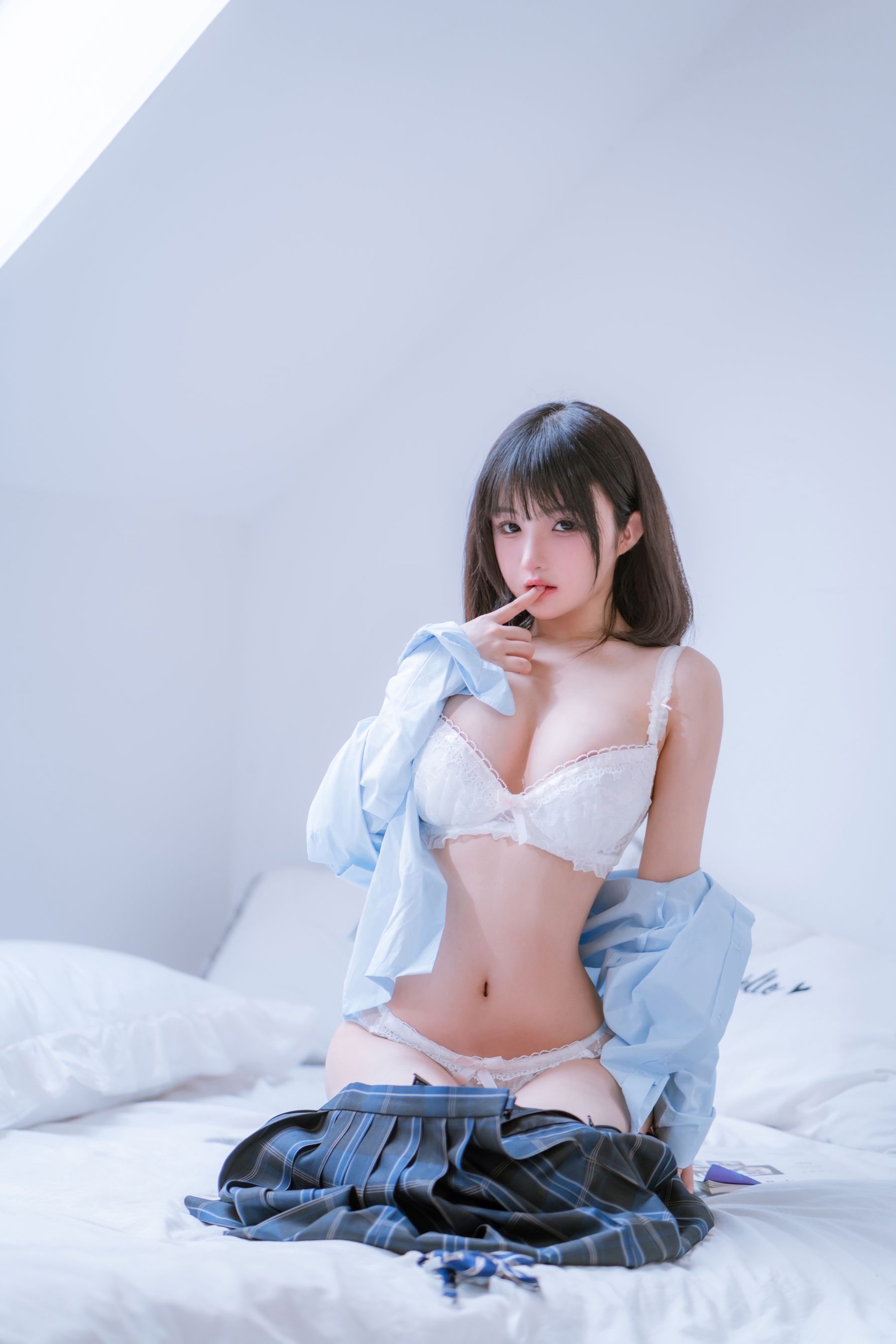 桜井宁宁 – JK之居家 Cosplay-第44张
