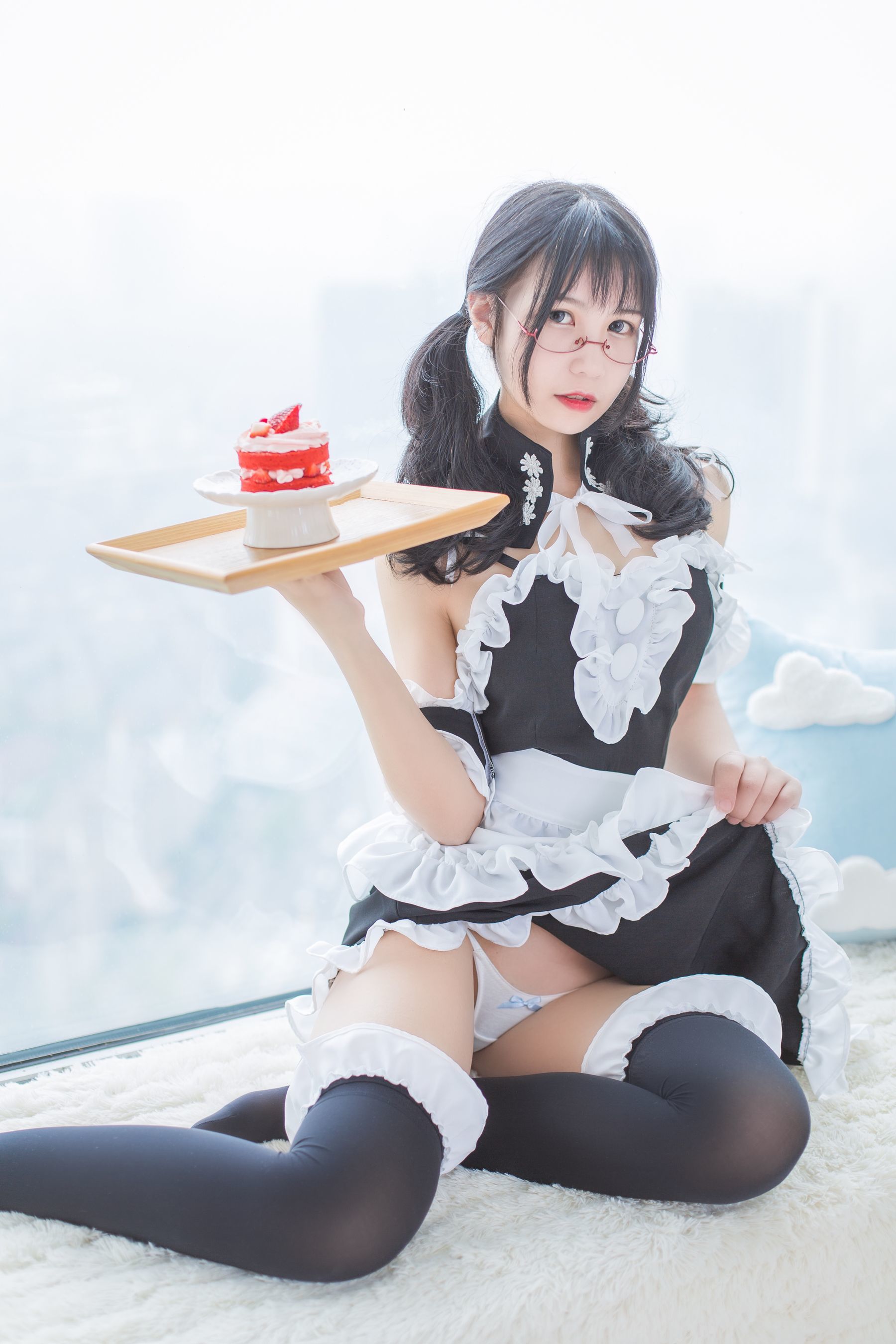 [萝莉COS] 逐月su – 女仆 Cosplay-第51张