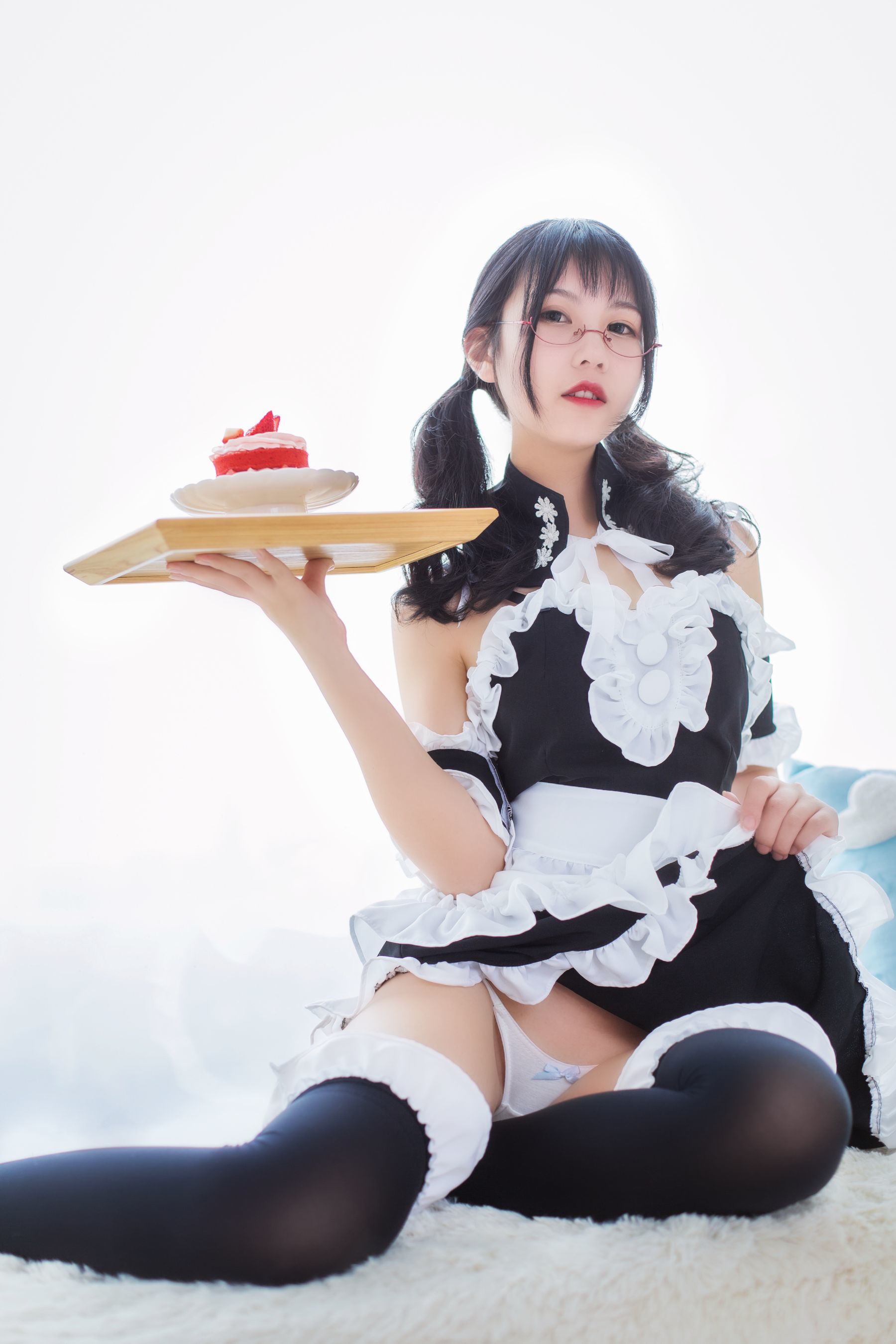 [萝莉COS] 逐月su – 女仆 Cosplay-第52张