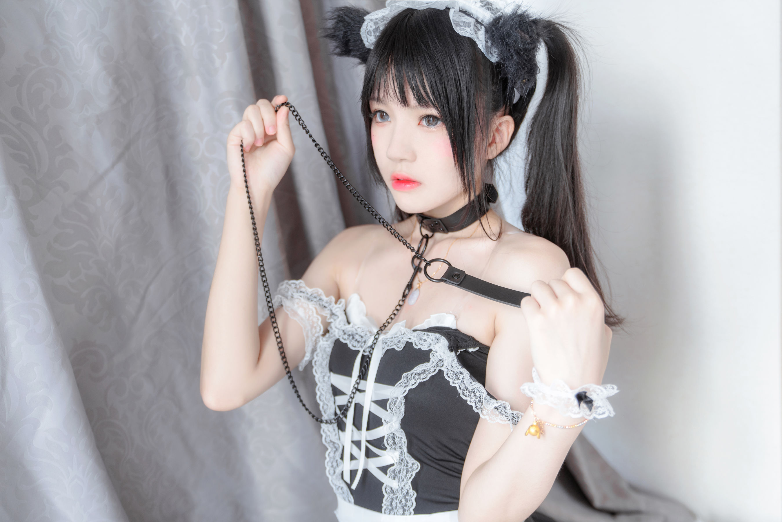 桜桃喵 黑猫妹抖 Cosplay-第71张