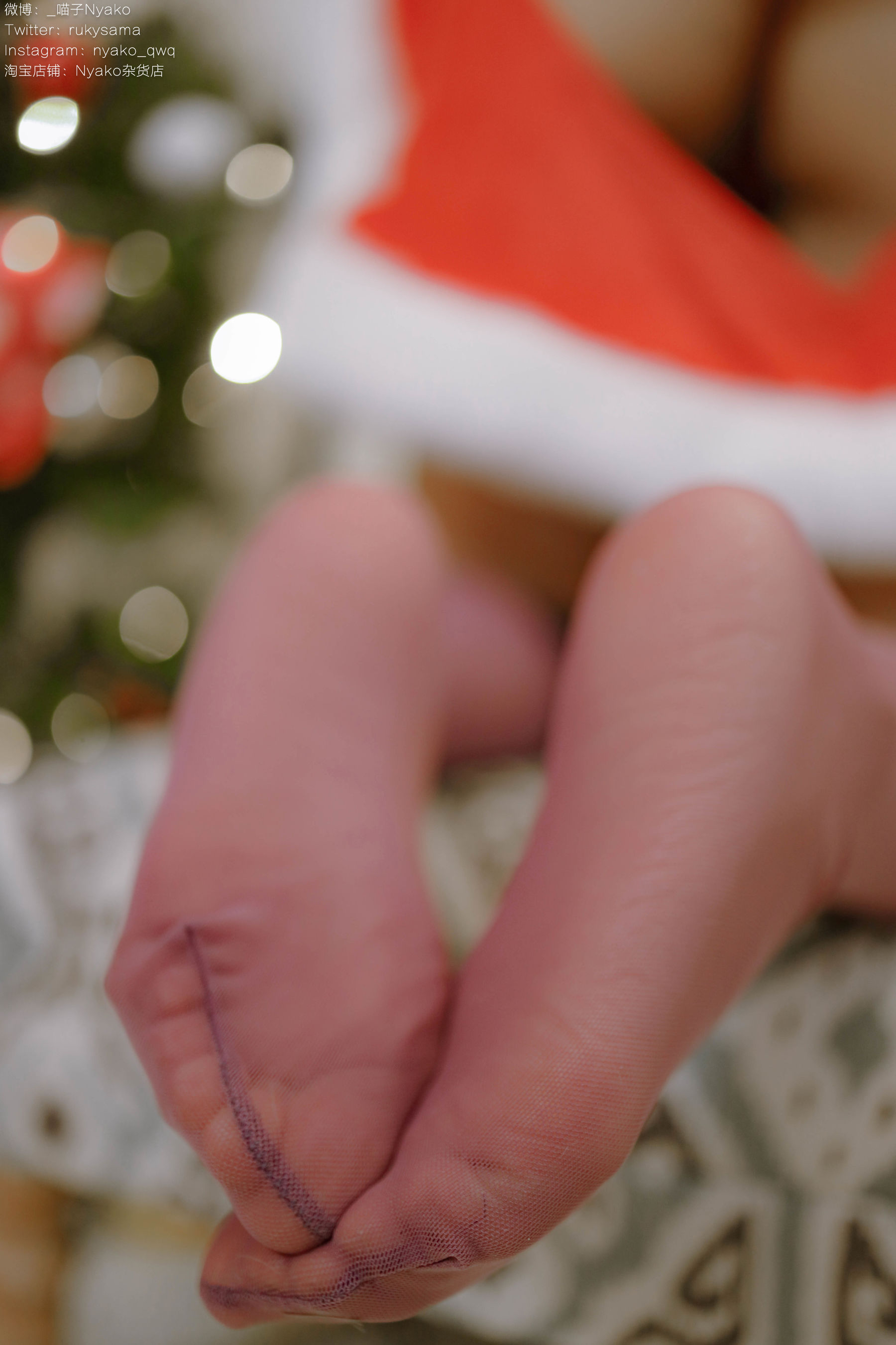 萌妹子Nyako喵子 – Christmas Bunny Cosplay-第47张