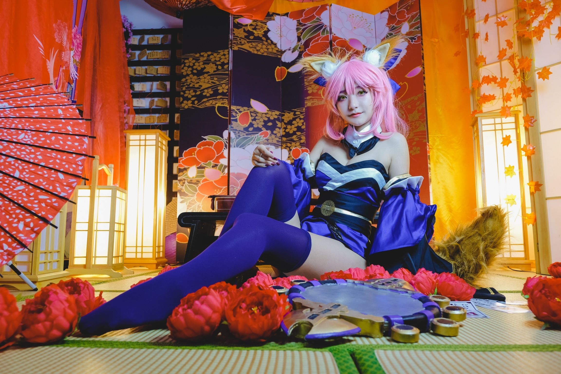 Roroki骷髅姫 – 玉藻の前 Cosplay-第9张
