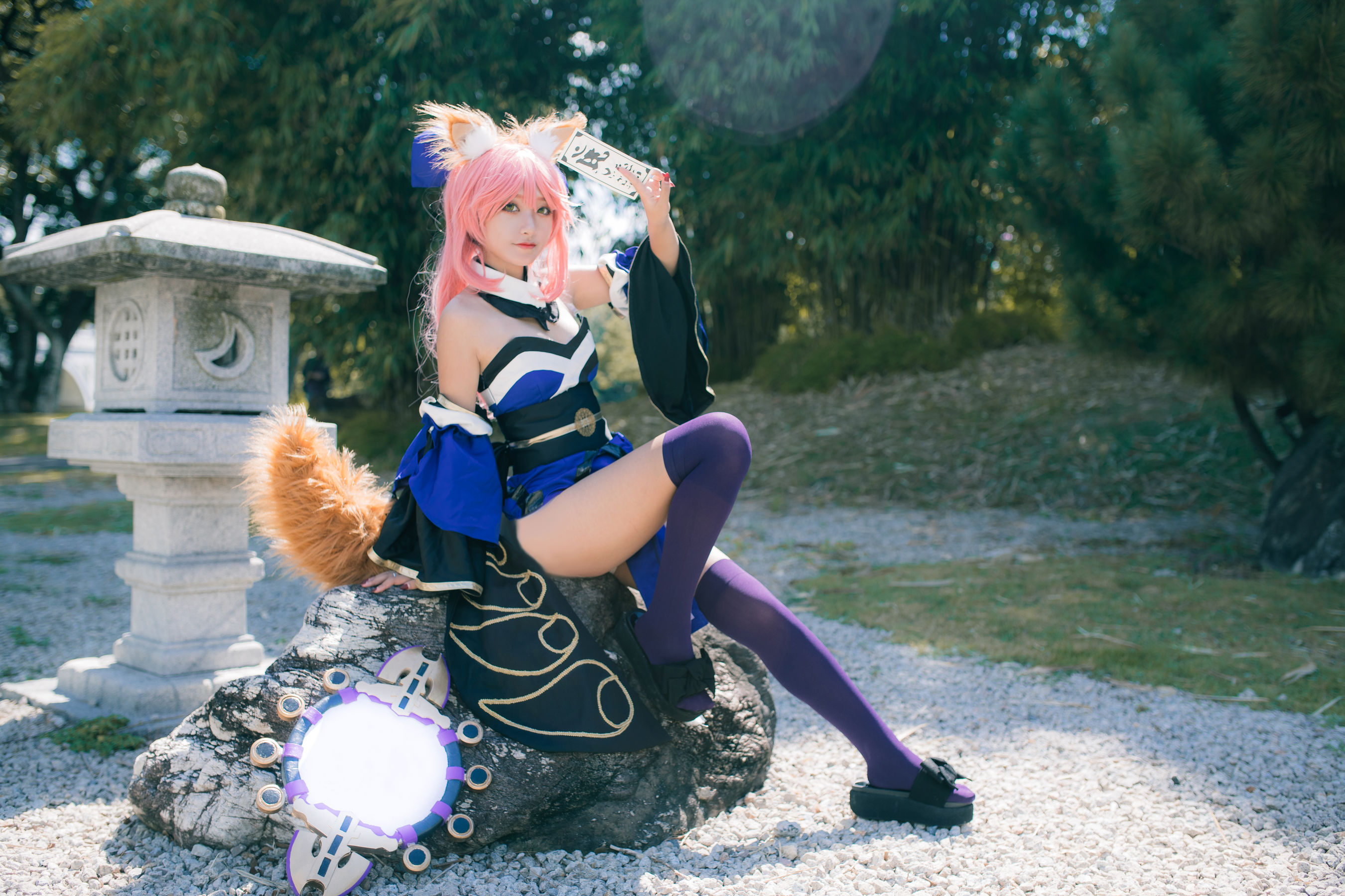Roroki骷髅姫 – 玉藻の前 Cosplay-第6张