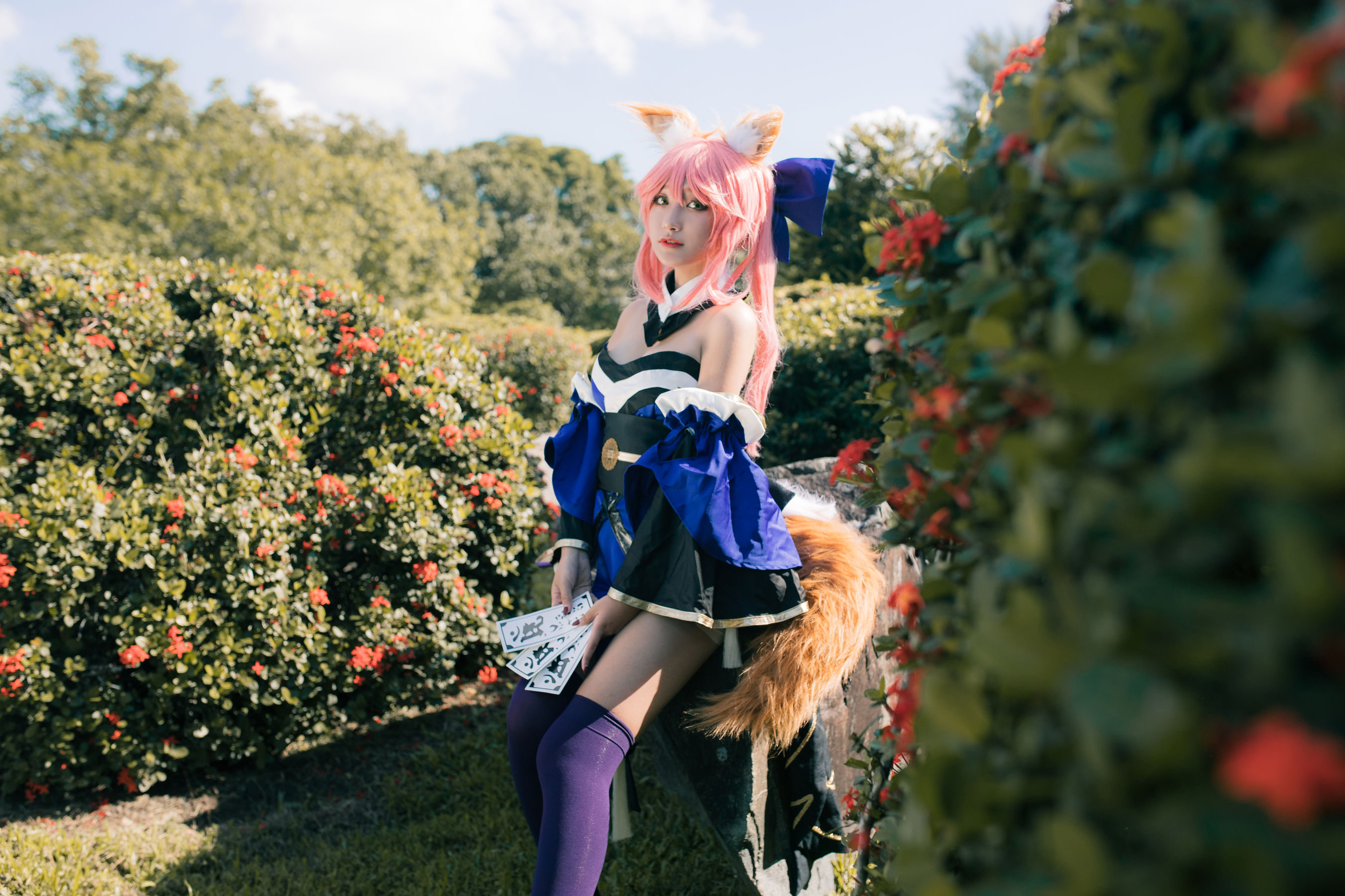Roroki骷髅姫 – 玉藻の前 Cosplay-第4张