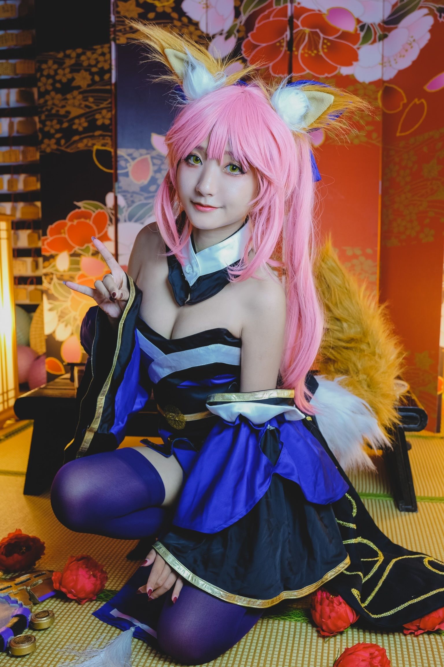 Roroki骷髅姫 – 玉藻の前 Cosplay-第2张