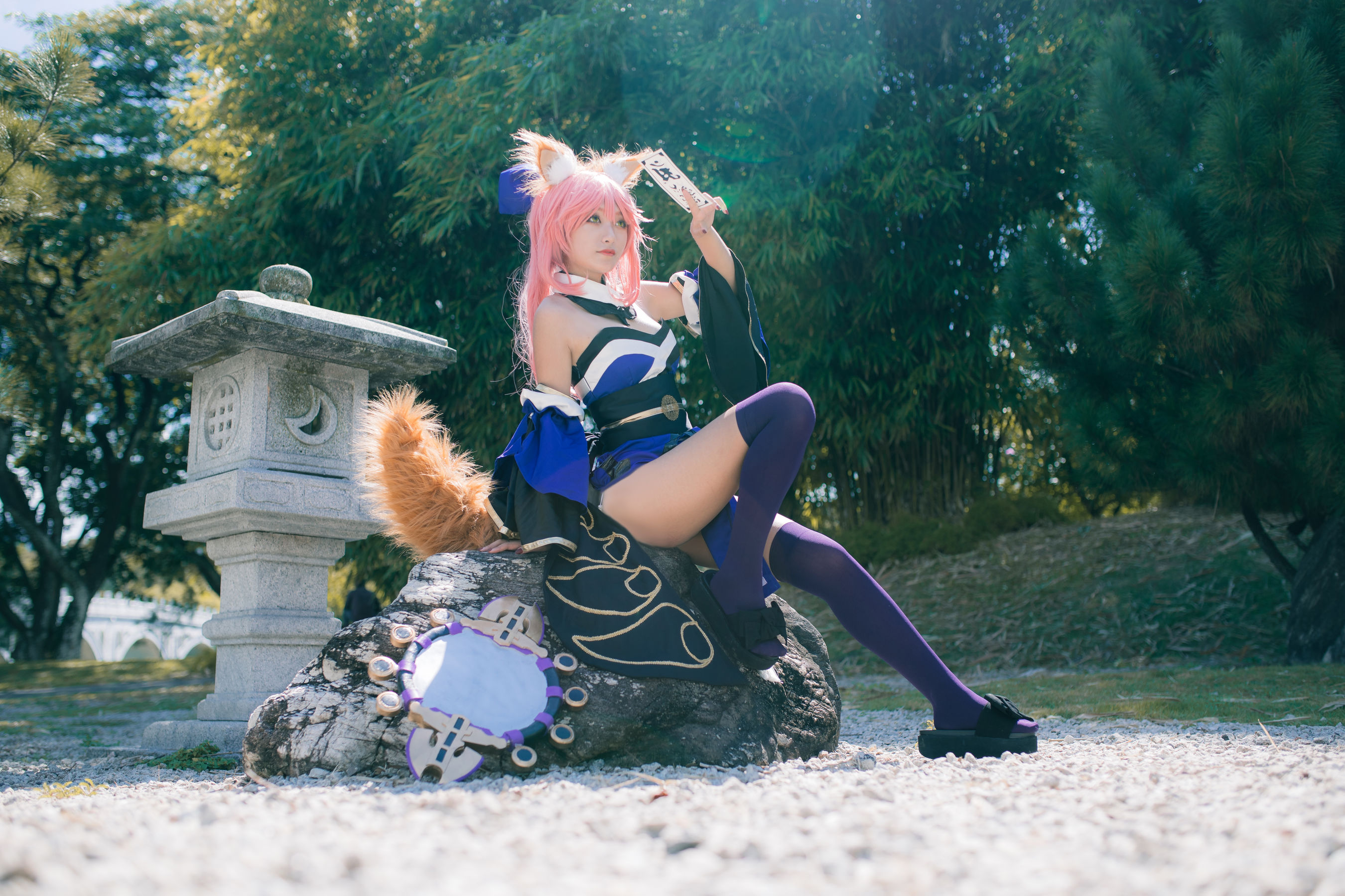 Roroki骷髅姫 – 玉藻の前 Cosplay-第1张