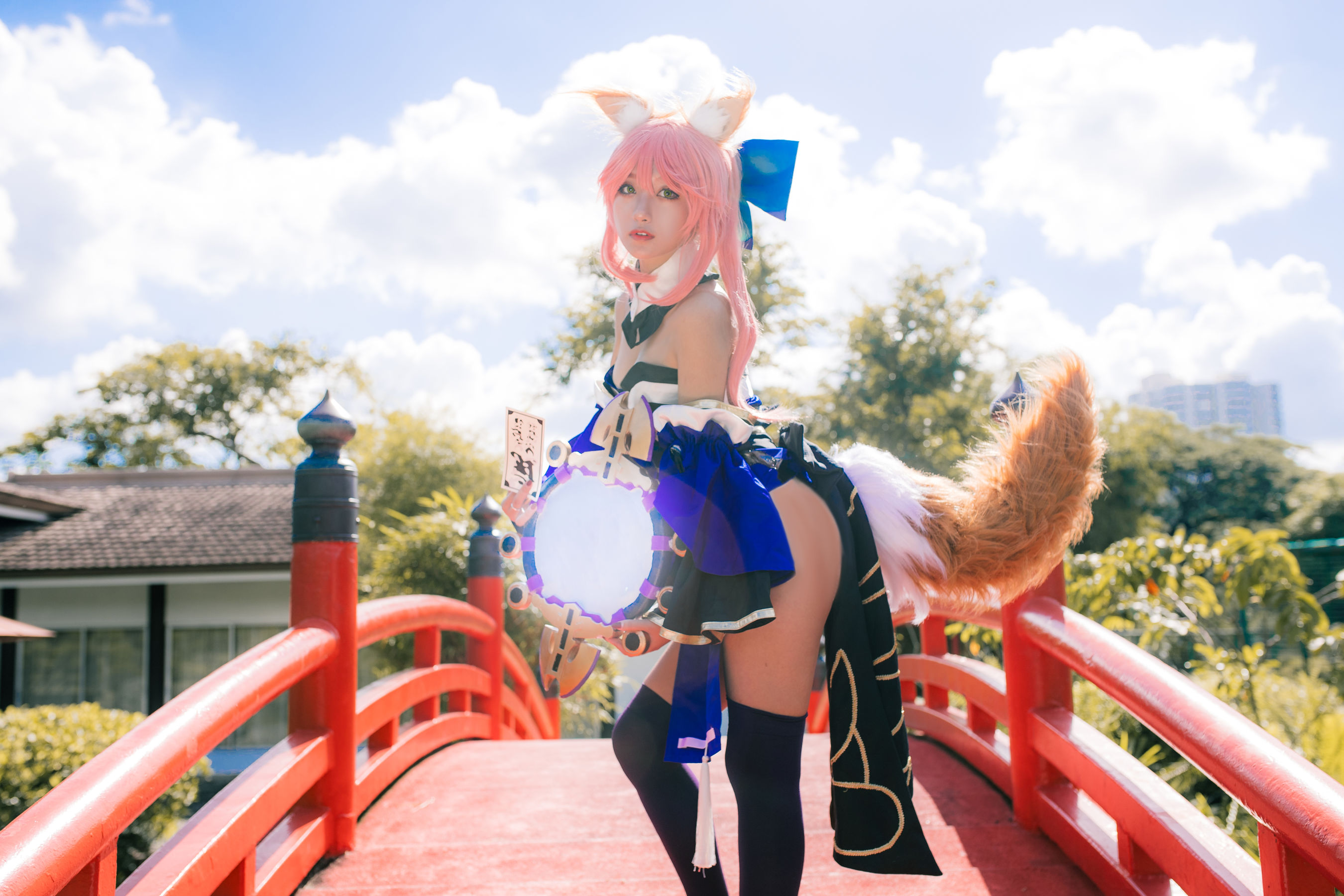 Roroki骷髅姫 – 玉藻の前 Cosplay-第3张
