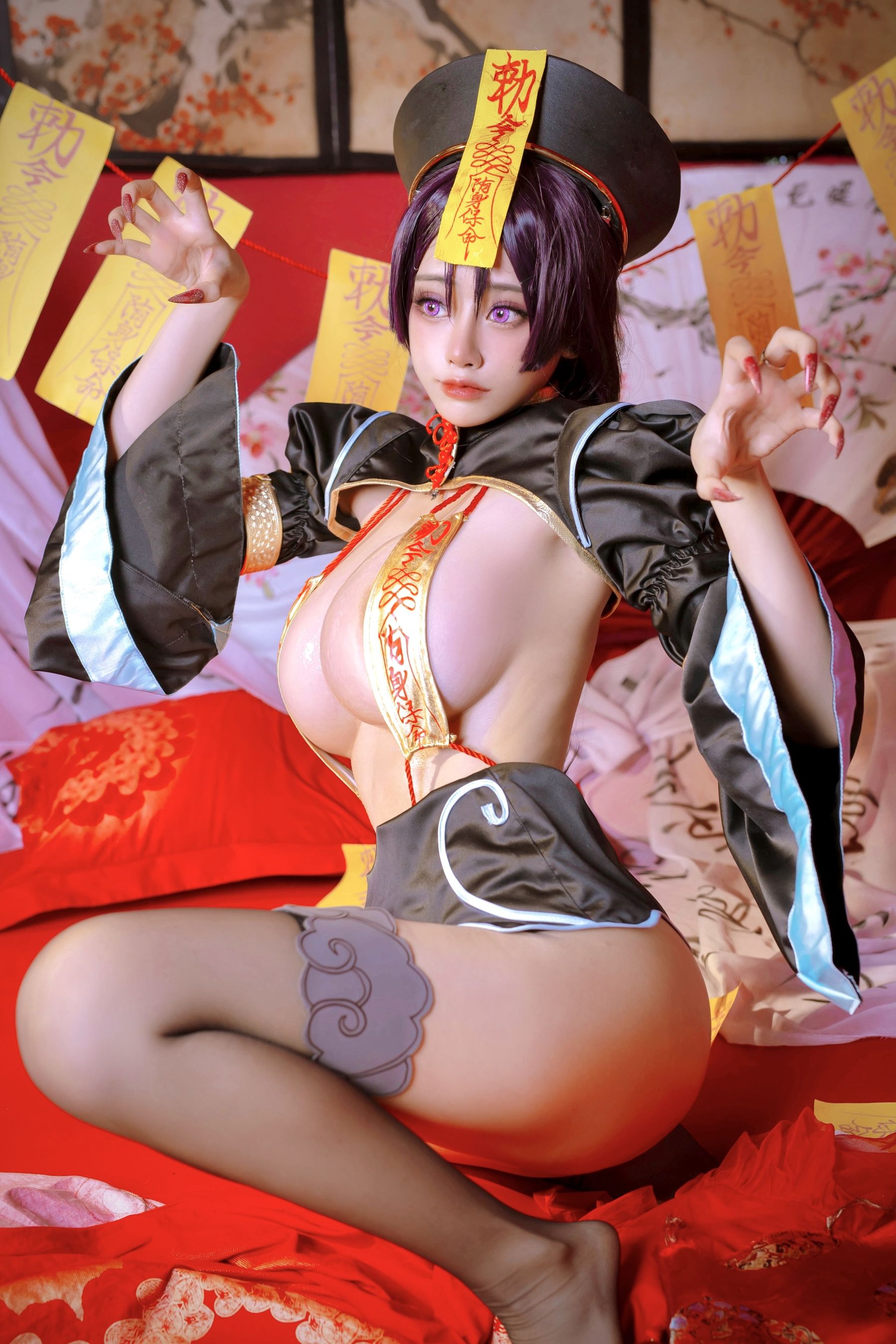 日本性感萝莉Byoru – Mama Jiangshi 小僵尸 Cosplay-第32张
